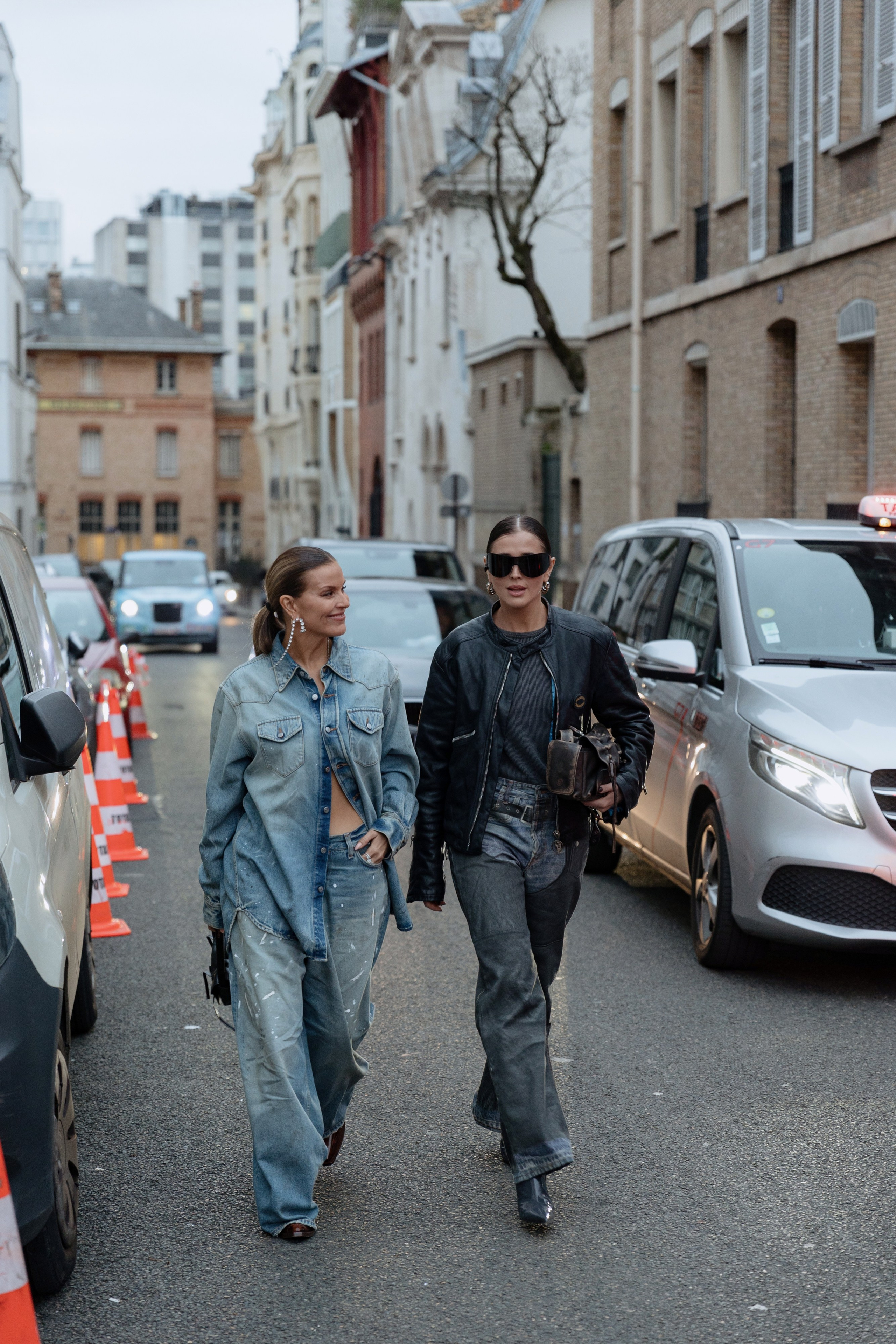 ACNE PFW WOMENSWEAR FALL-WINTER 24/25. Photographer in Milan Ivan Goncharov