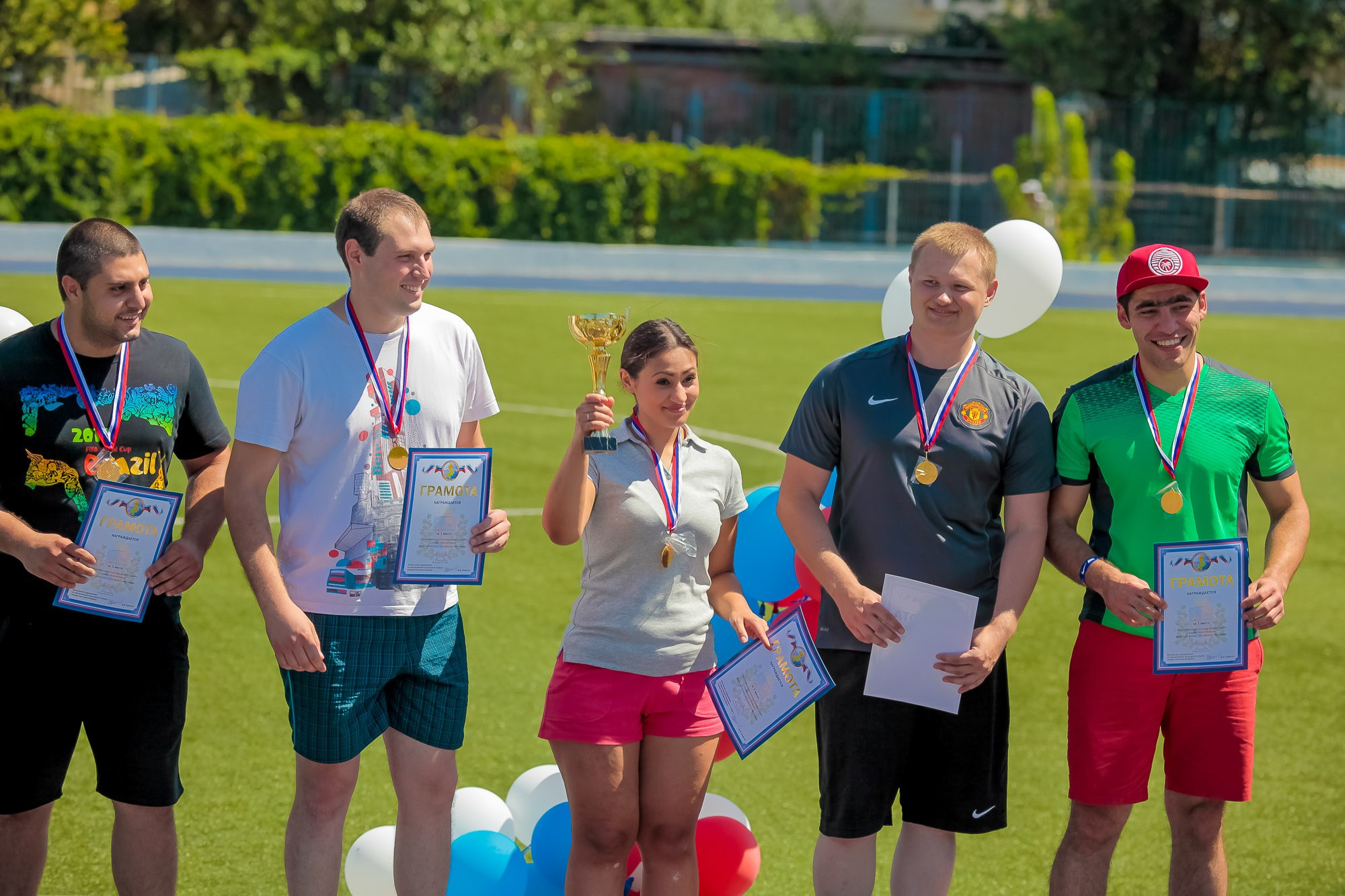 День Физкульт. Максим Матвийченко и Виктория Басова профессионалы своего дела