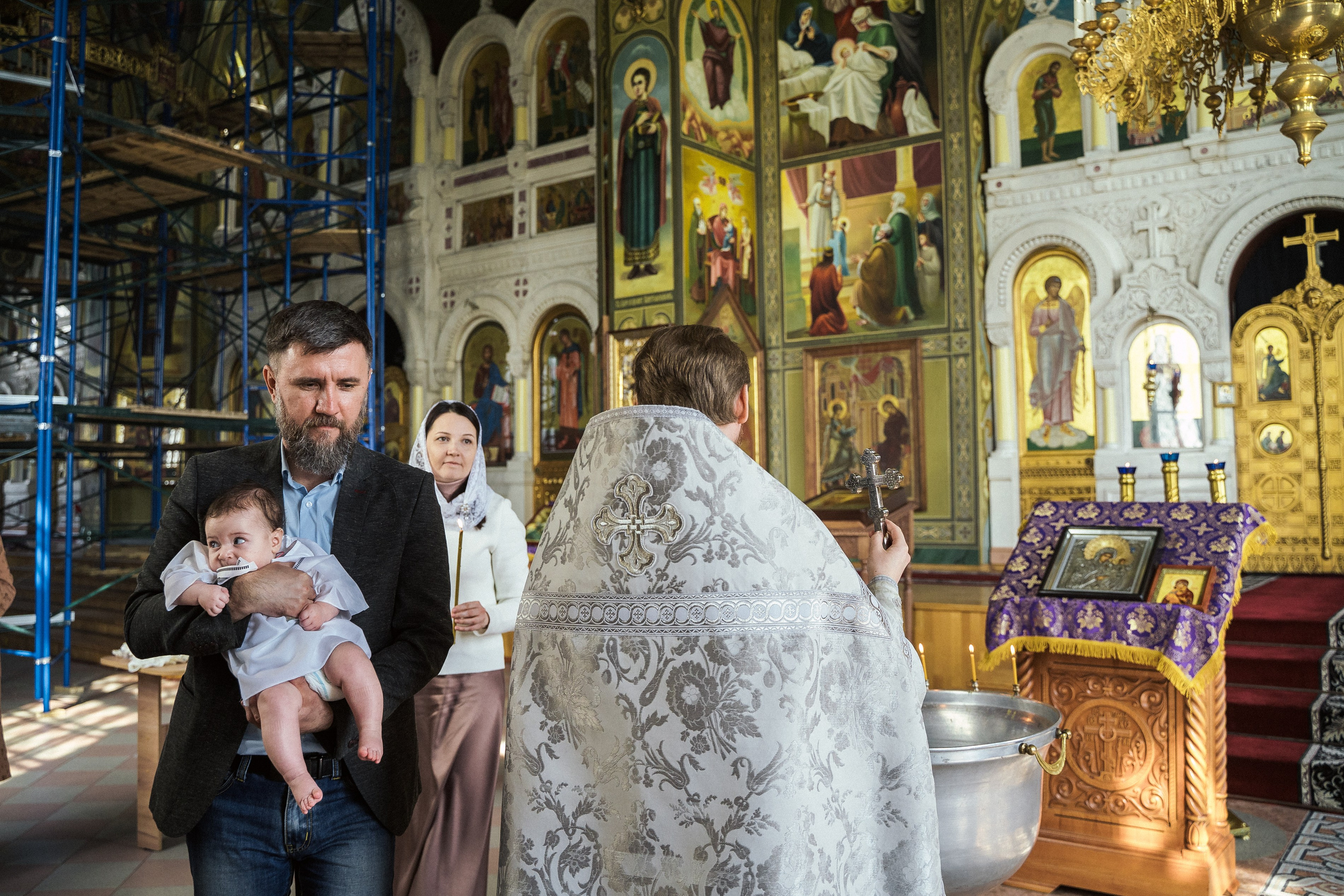 Крещение Анны. Главная