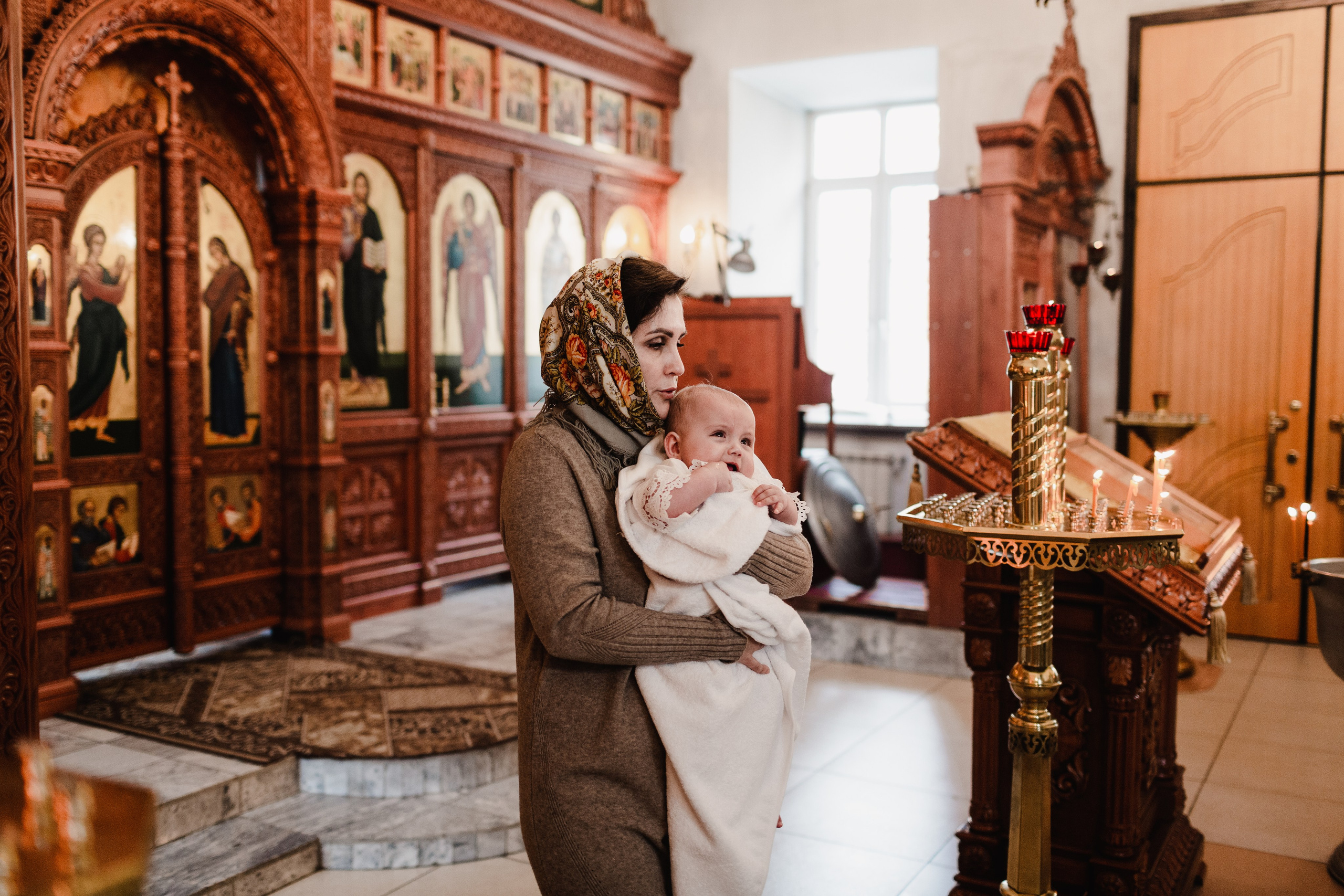 Таинство крещения. Фотограф и видеограф Мария Банщикова, Солнечногорск, Москва