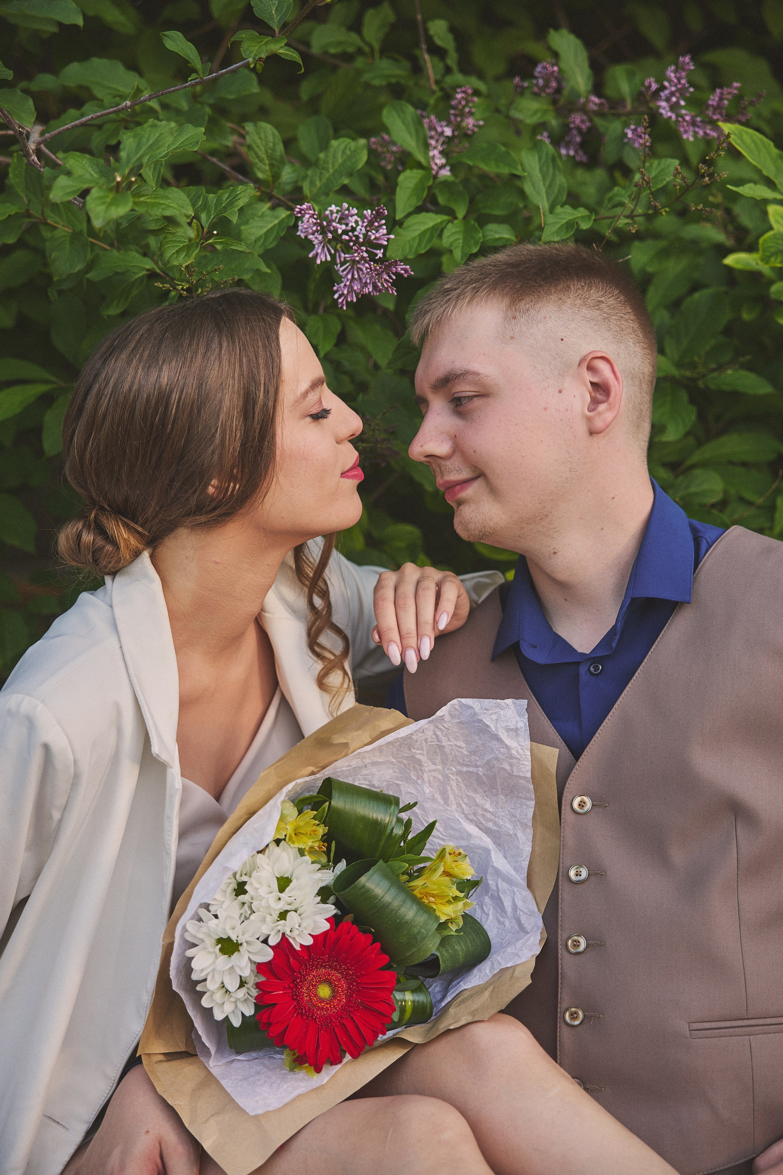 Саша и Лера. Фотограф Настя Че