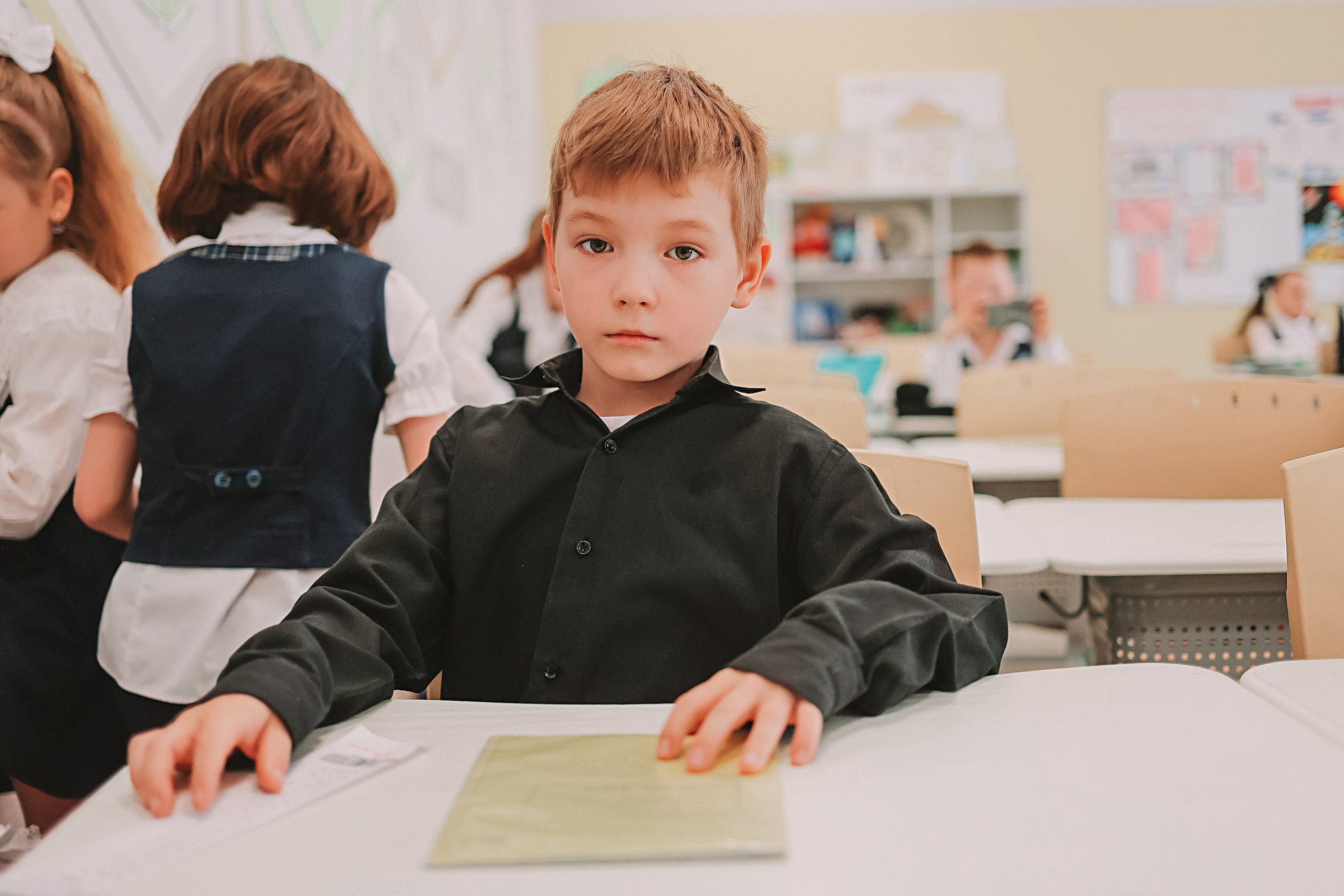 Один день в школе 1 класс. Семейный фотограф Тюмень, фотограф на роды Салмина Мария