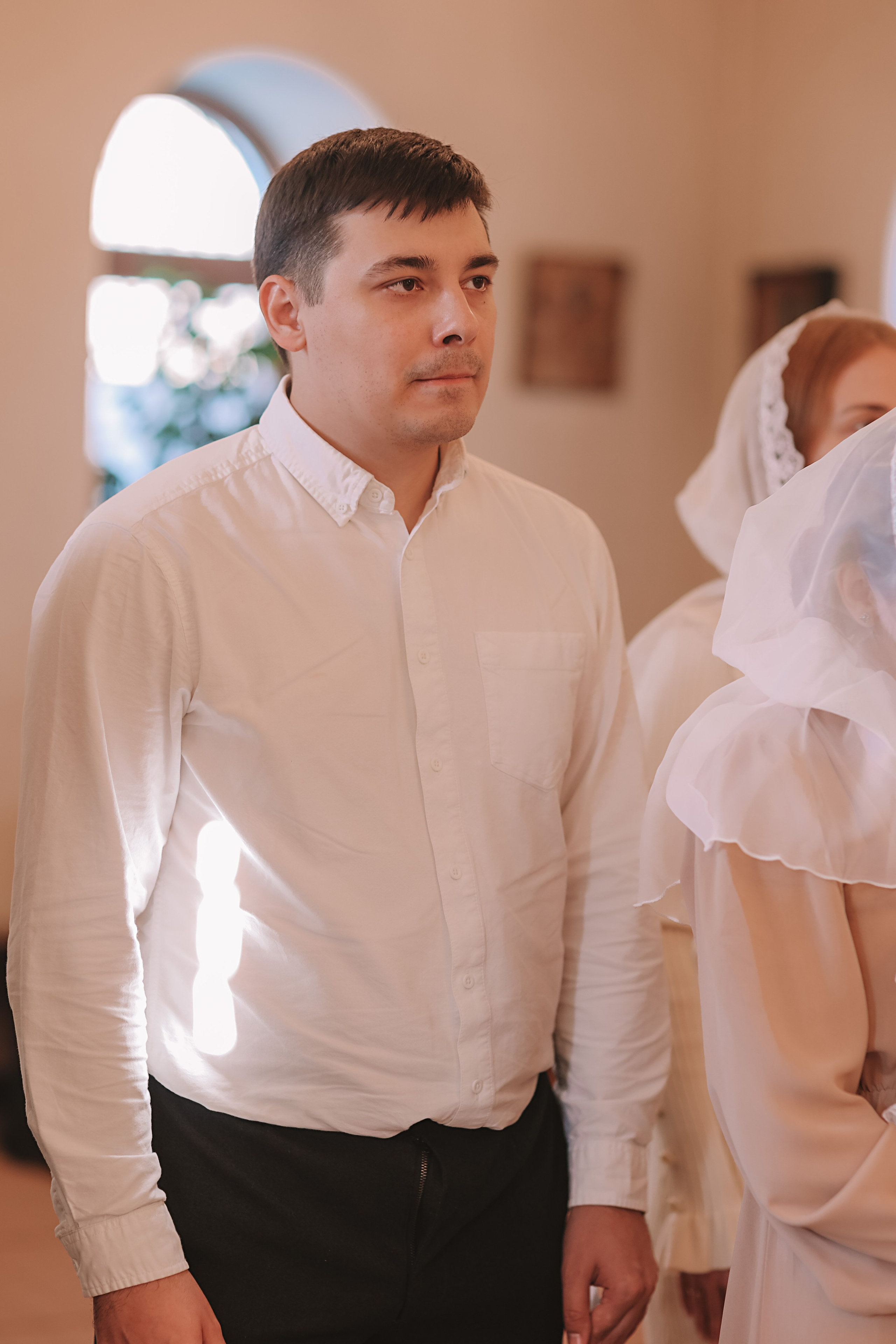 Крещение круглая церковь. Семейный фотограф Тюмень, фотограф на роды Салмина Мария