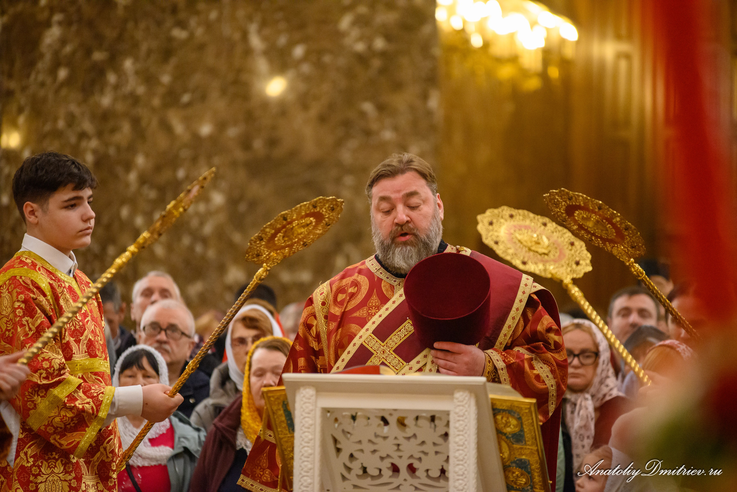 Служба на 40-летие Калининградской епархии. Фотограф  Крещения и Венчания Калининград