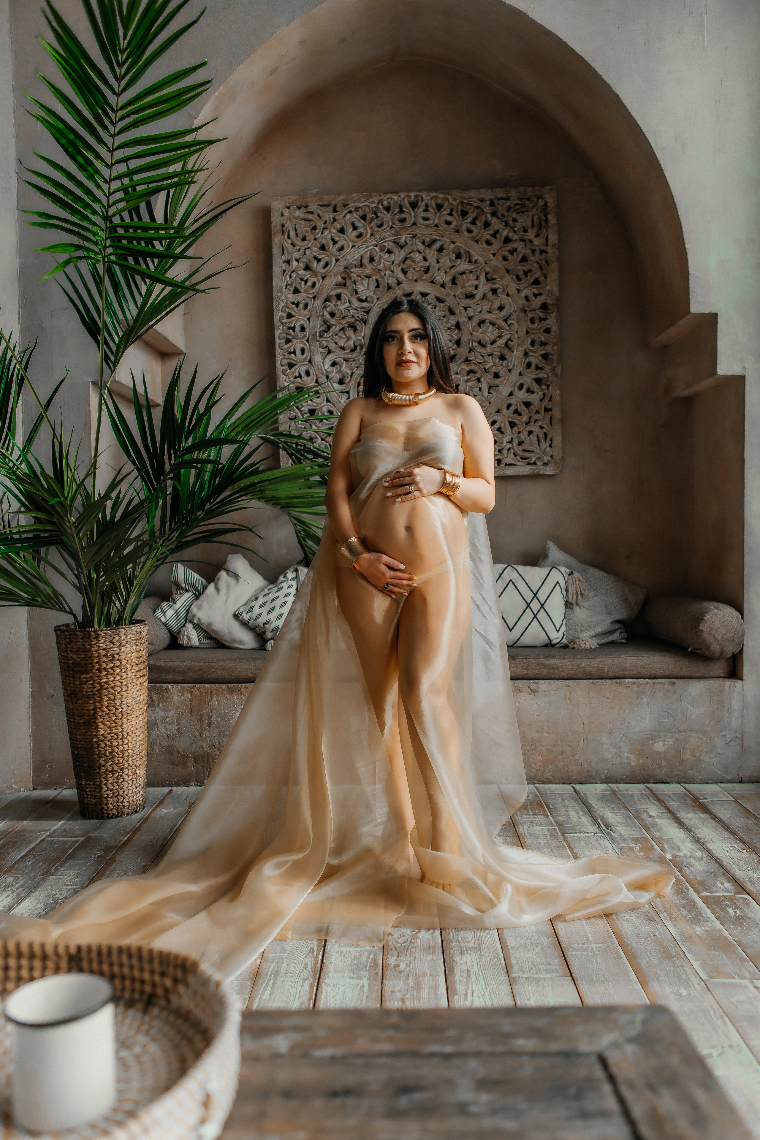 восточная сьемка беременности