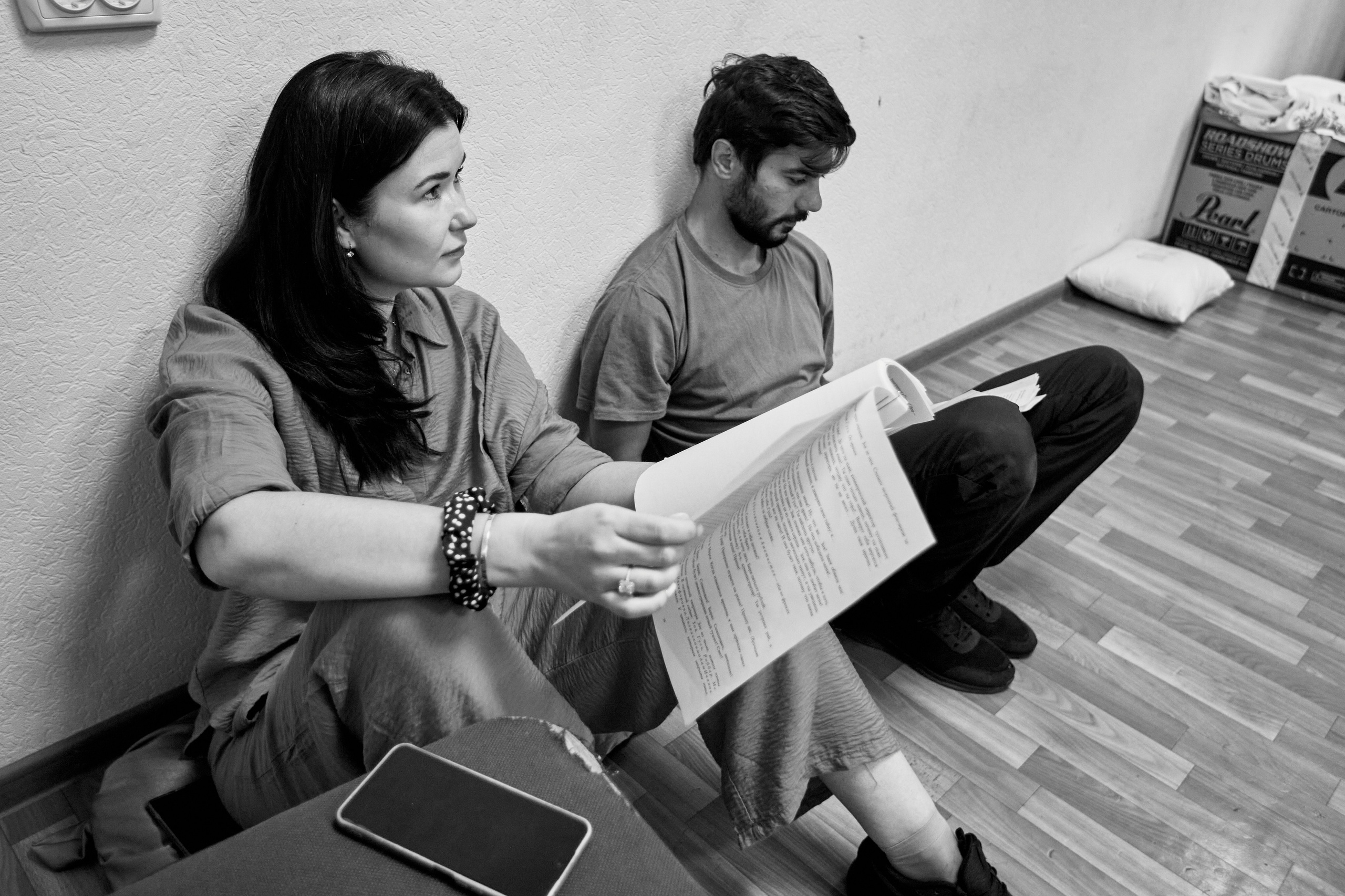 За кулисами. Фотограф Юлия Маринина