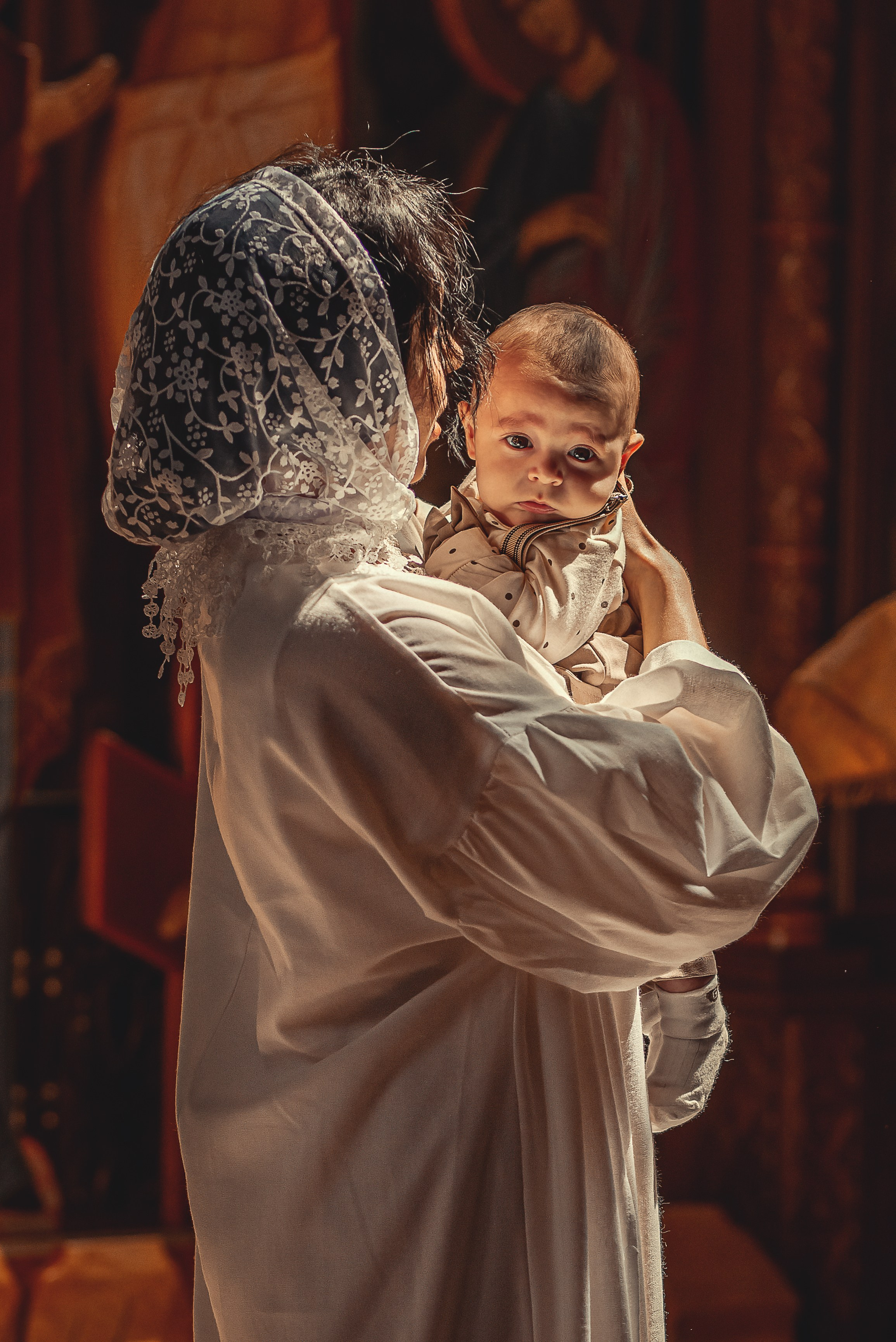 Таинство Крещения Платона. Фотограф Таинств Крещения и Венчания в г. Курске