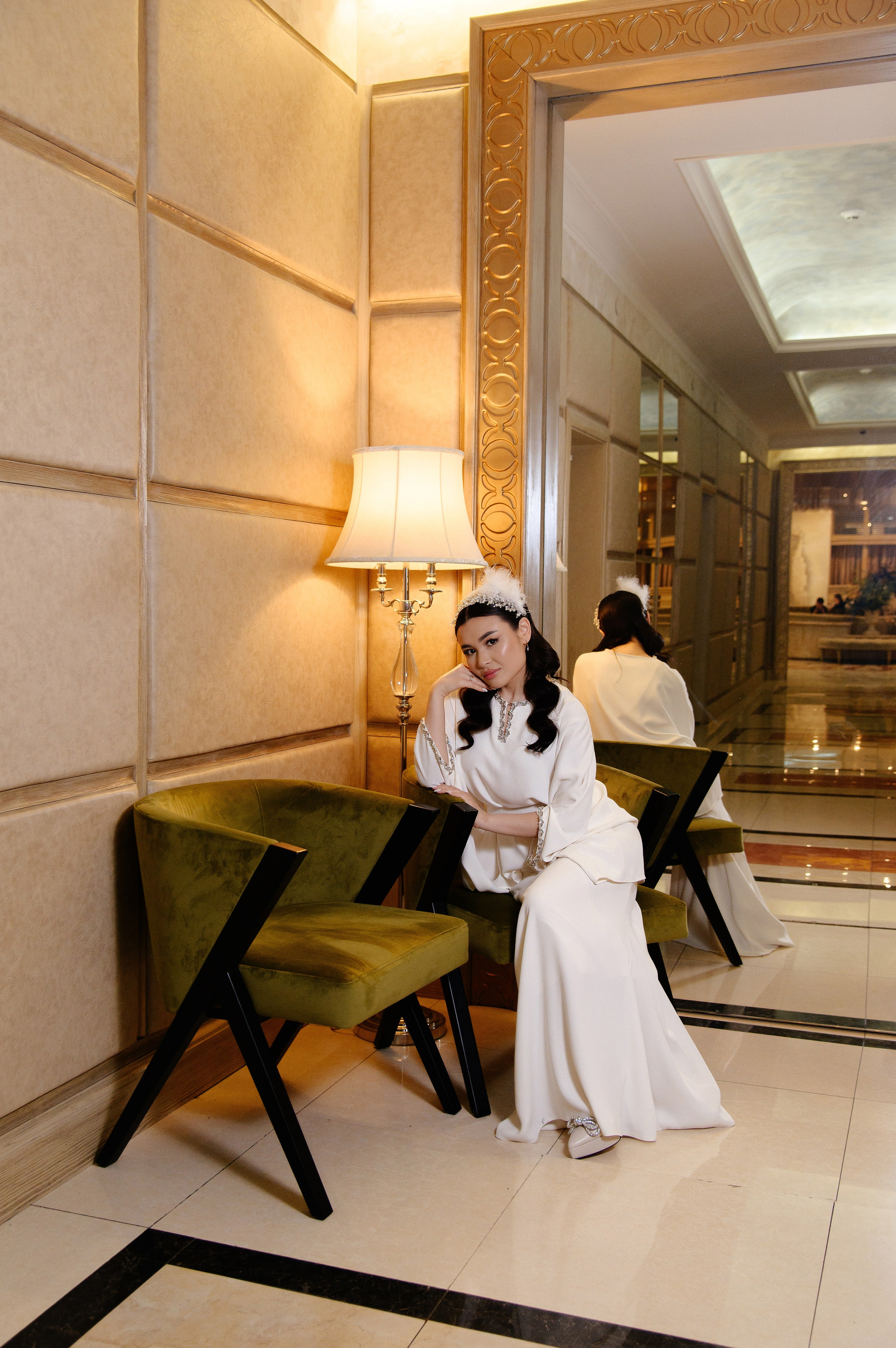 Камила — Сырга салу в Аристе (Караганда). Свадебный фотограф Караганда