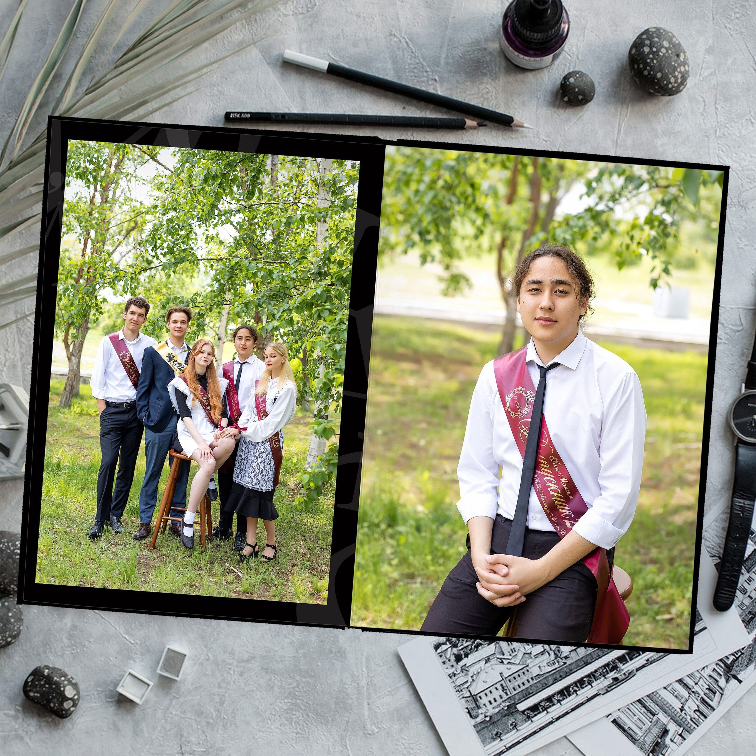 Старшая школа. Стильный выпускной альбом Владивосток фотограф Вероника Мигачева