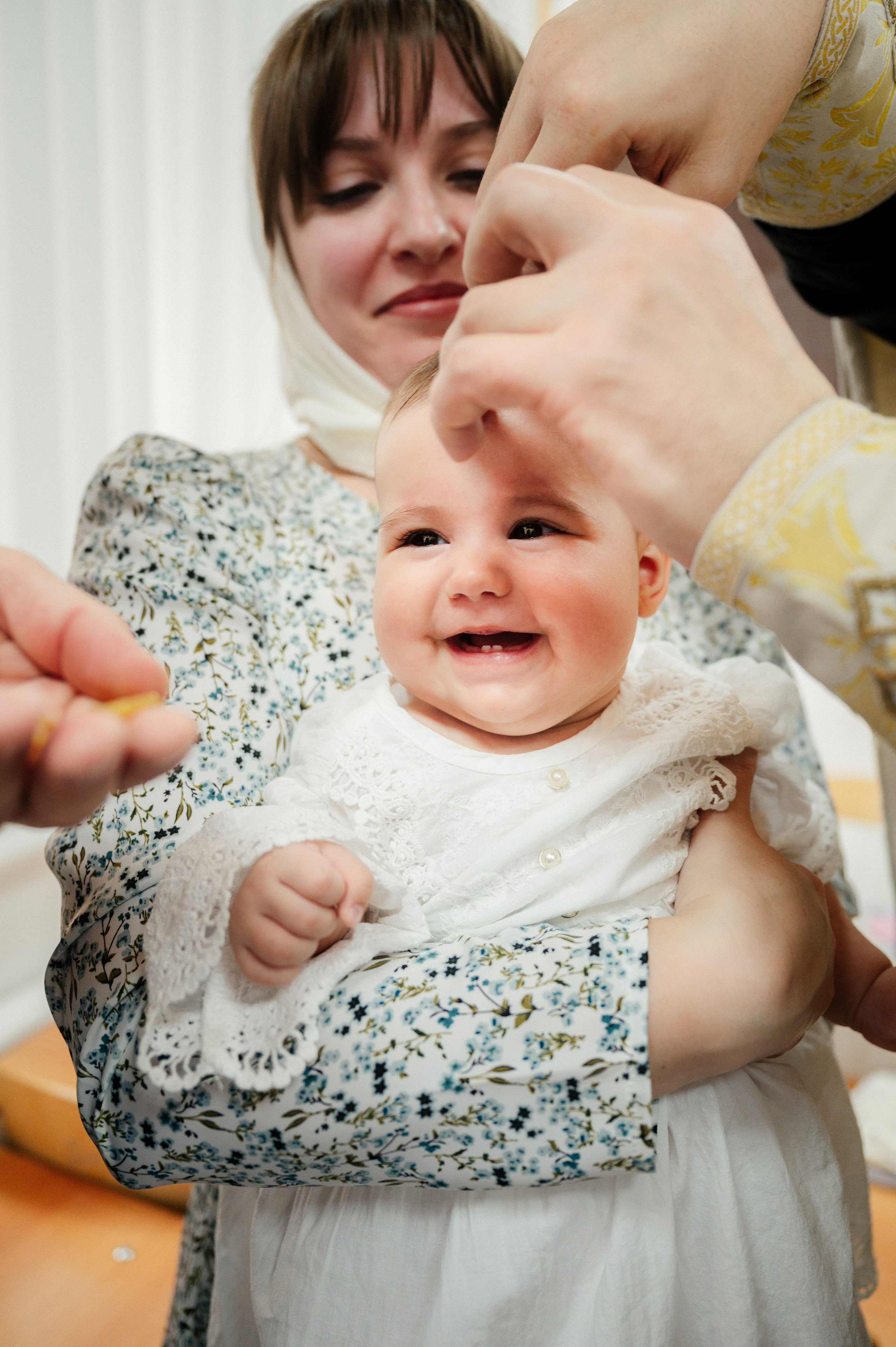 Вёшенская крещение Антонины. Фотограф Алёна Мил