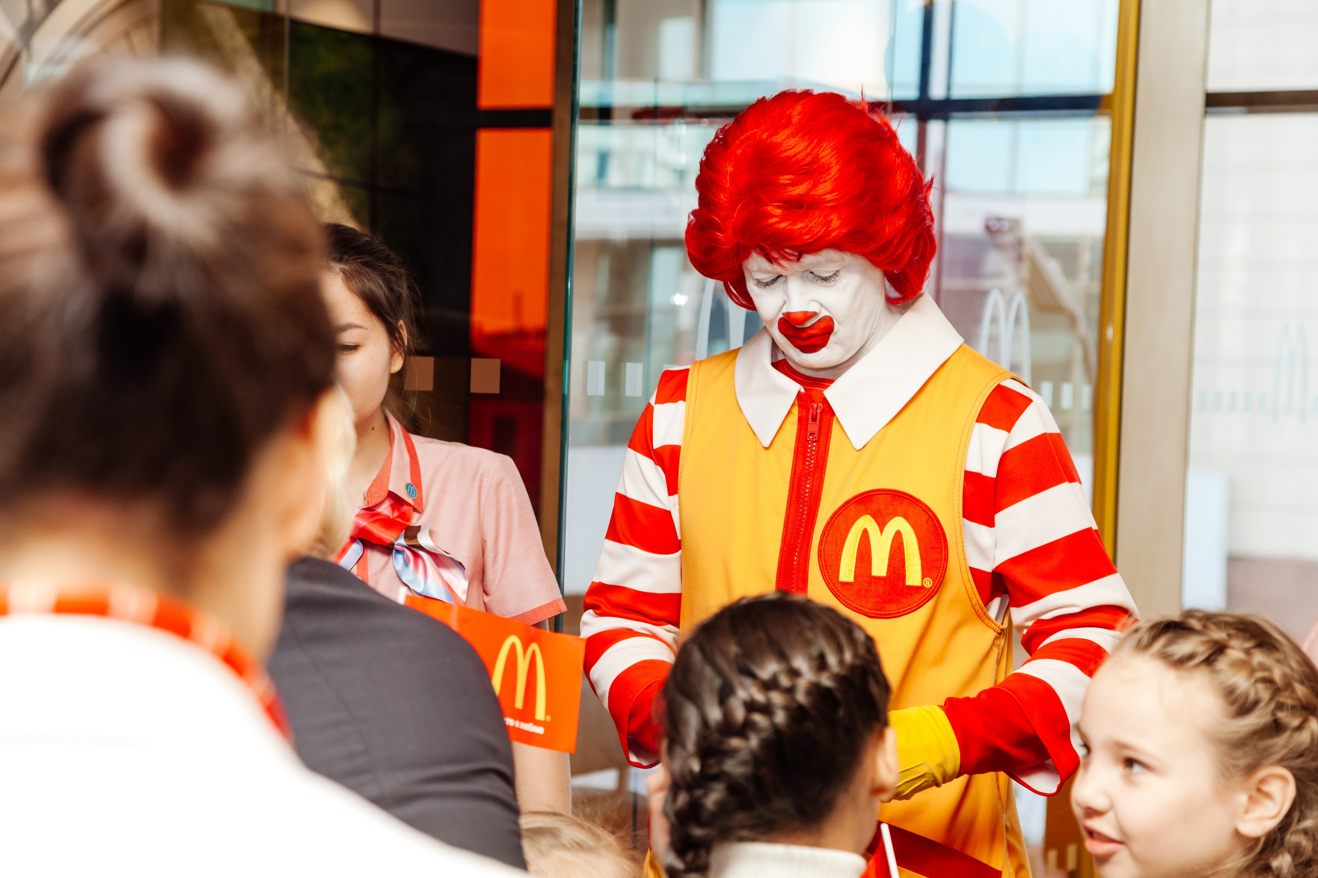 McDonald’s opening in Astana. Документальный фотограф Anastasia Palagutina