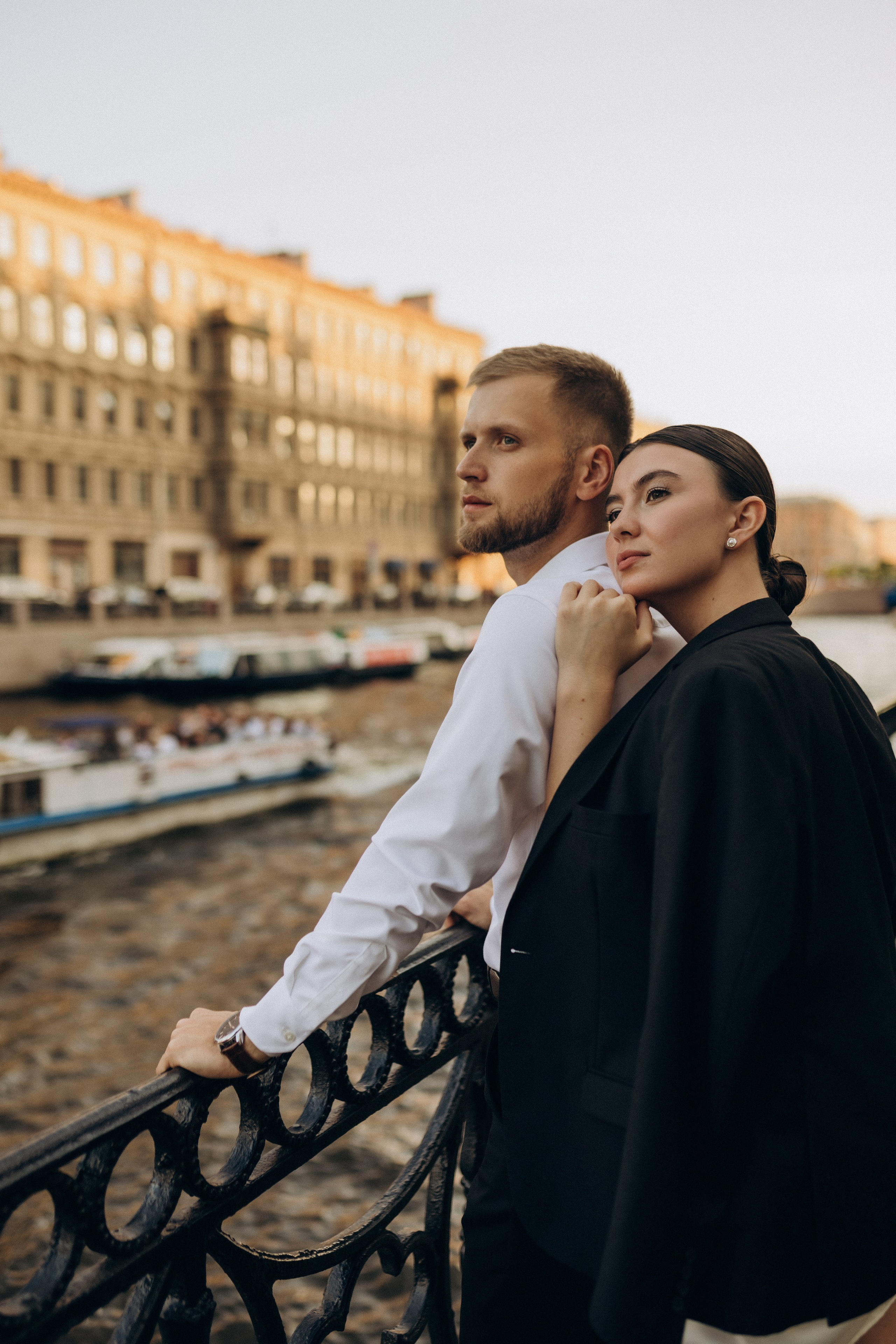 Костя и Лиза|прогулка + катер. Свадебный и love story фотограф в Санкт-Петербурге