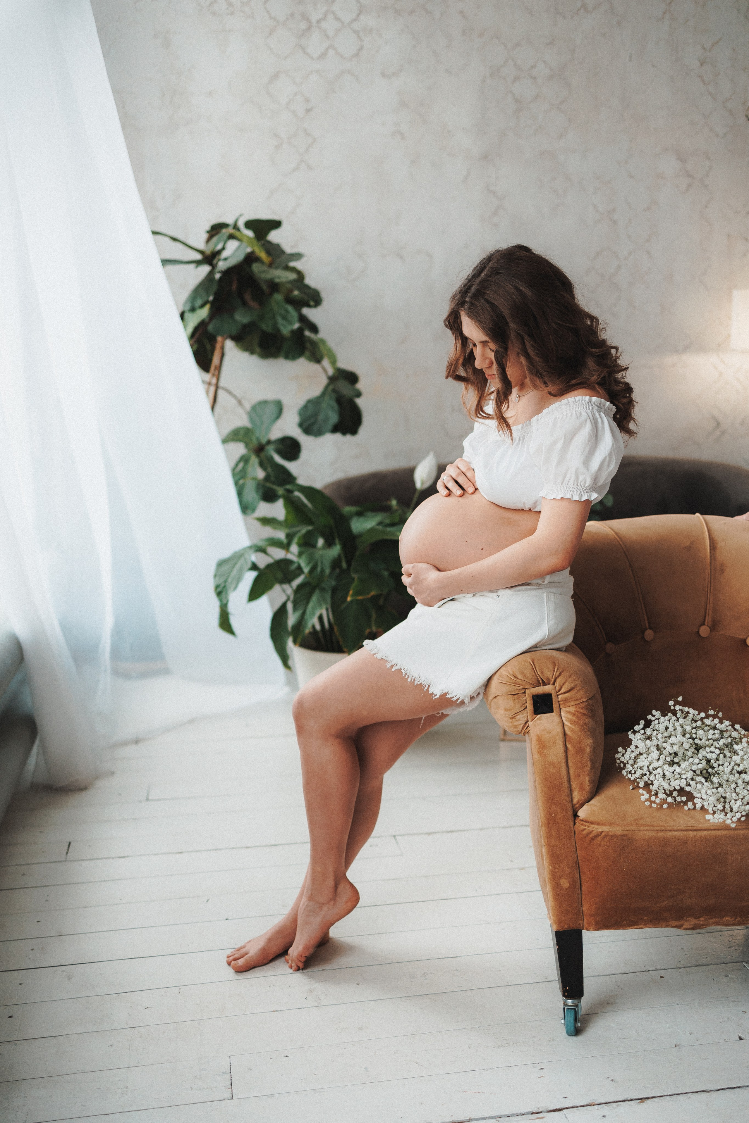 Любовь — это когда ты под сердцем носишь его ребенка. Фотограф Москва Светлана Кирюшина