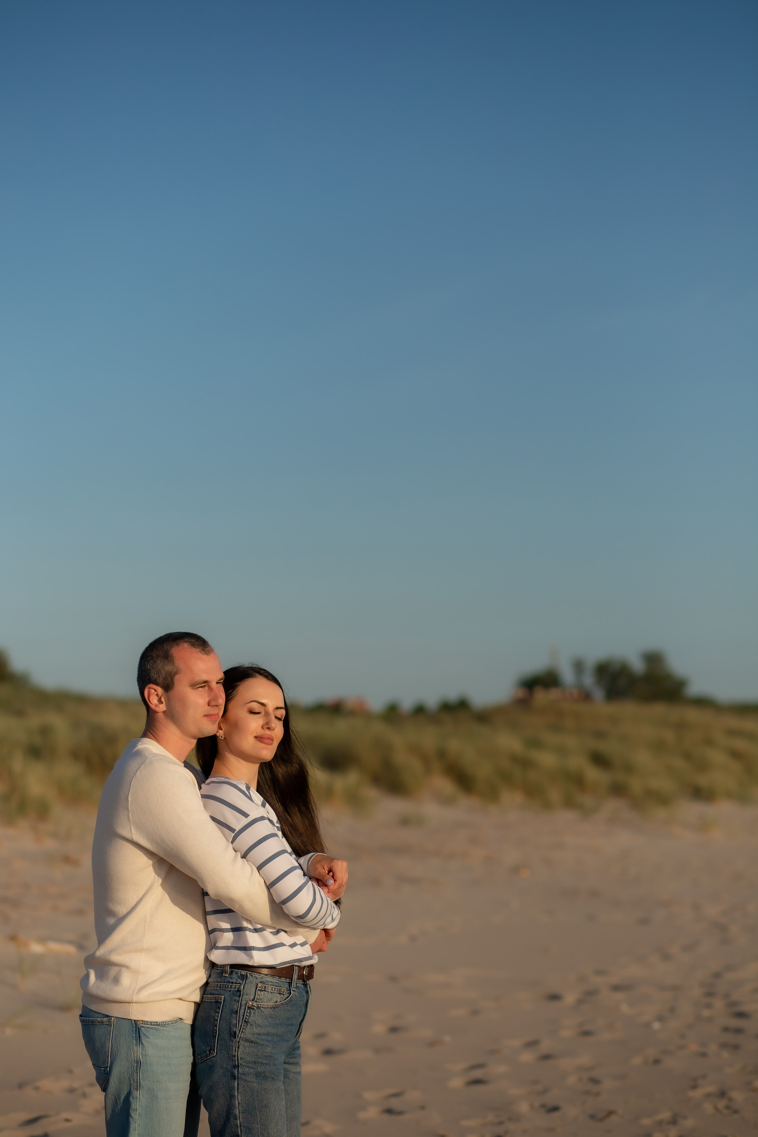 Павел и Татьяна. Закат в Янтарном. Фотограф в Калининграде Решетникова Алина