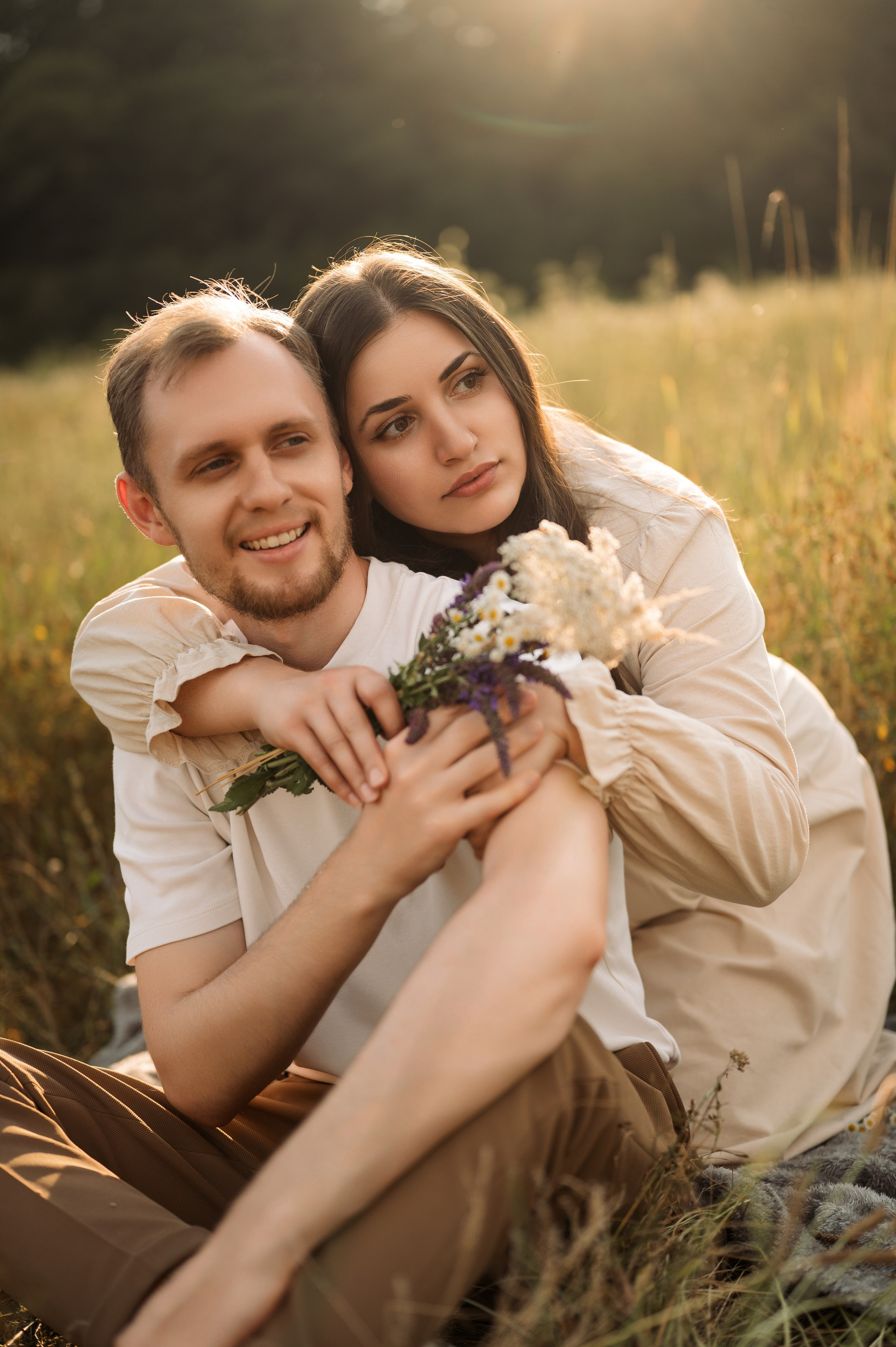 Love story в поле 🌾. Свадебный и семейный фотограф в Краснодаре Алина Мельник