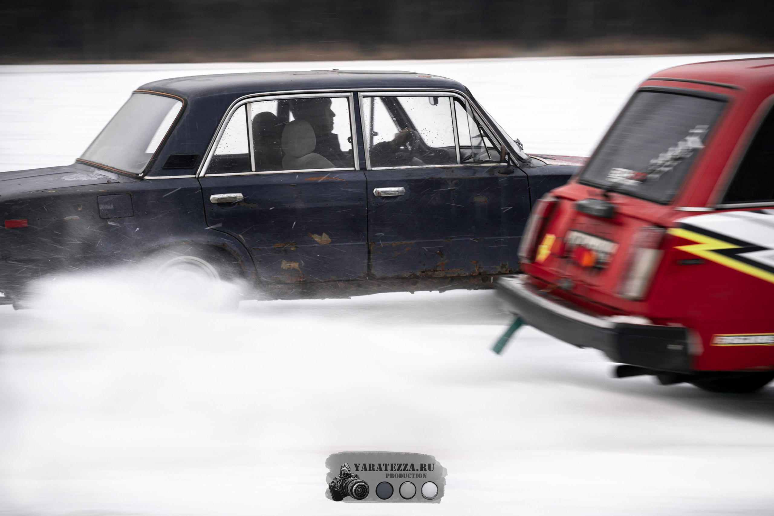 Тренировочный день на ледовой трассе. Yaratezza production