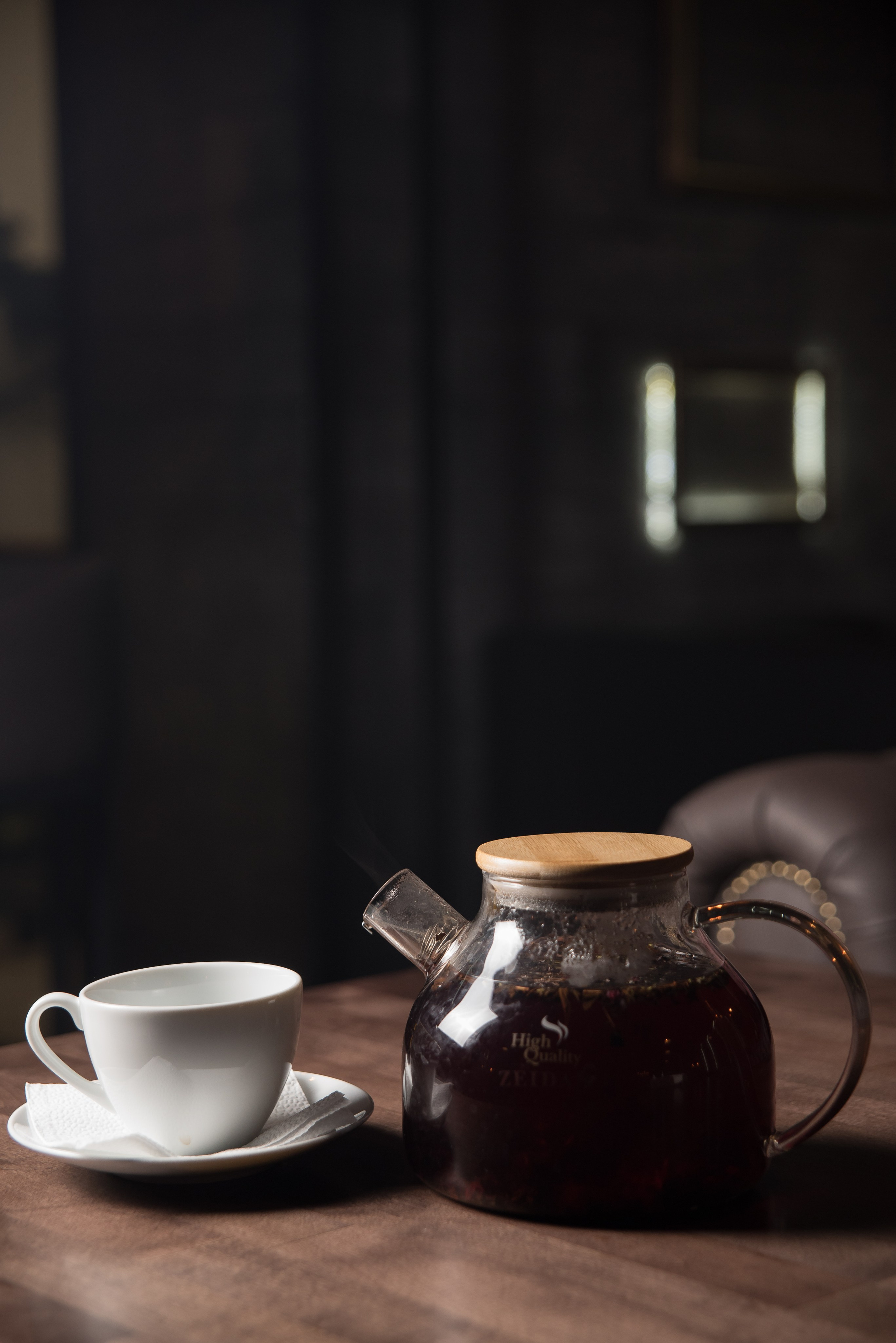 food фотограф Тимур Хабибуллин Уфа - чайник с чаем и чашка
