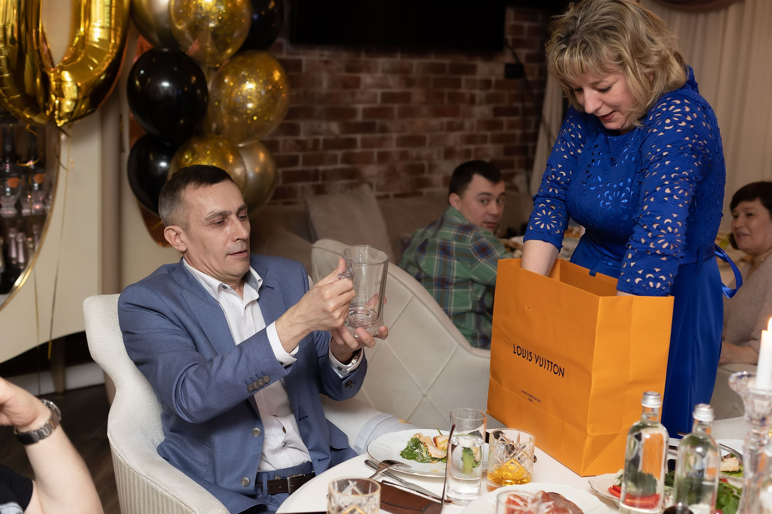 Юбилей (Ресторан «Свой»). Семейный, индивидуальный фотограф в Москве Ангели Марина