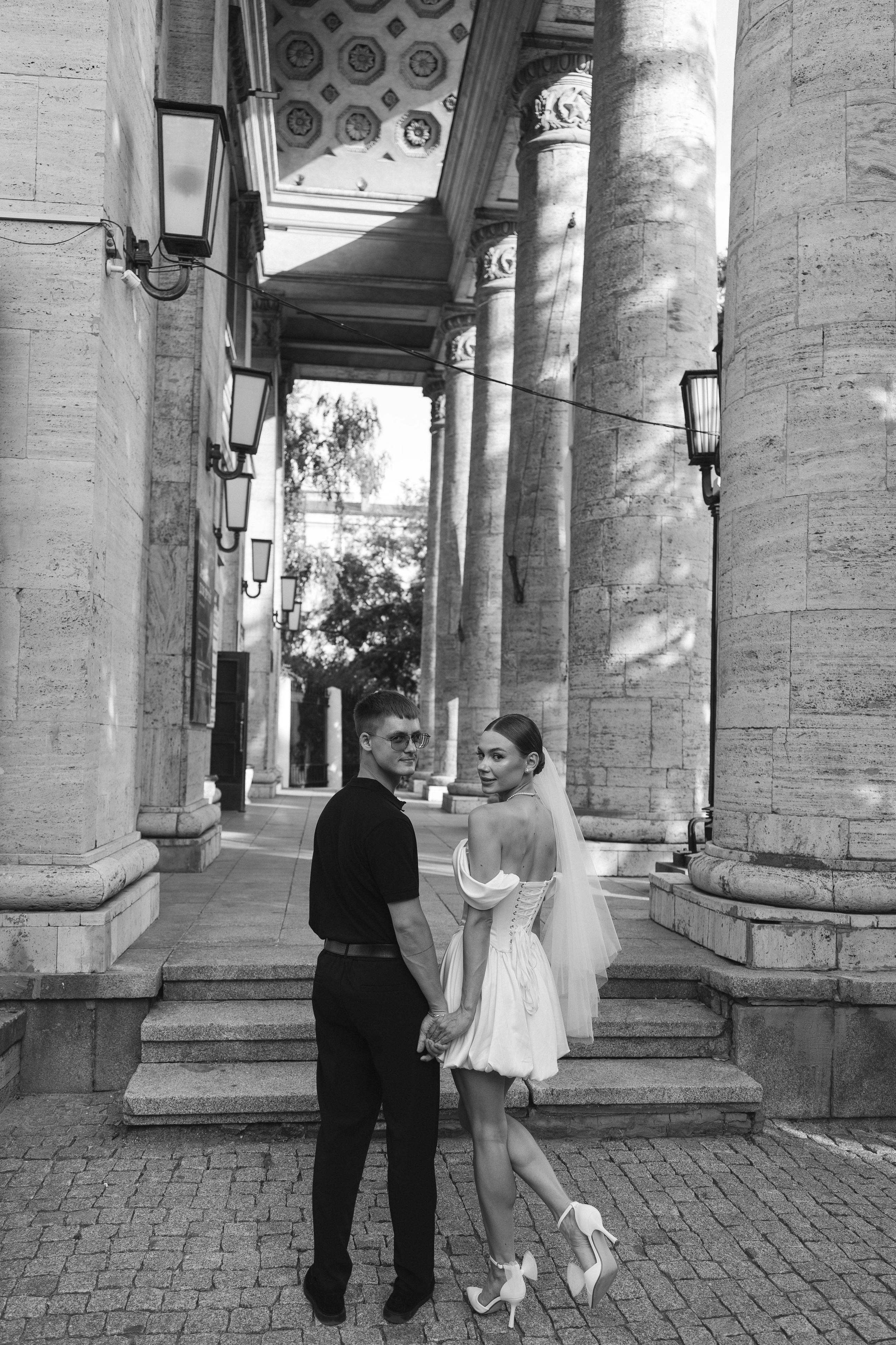 Татьяна, Вячеслав (Прогулка после ЗАГСа). Фотограф в Волгограде Кристина Прохоренко