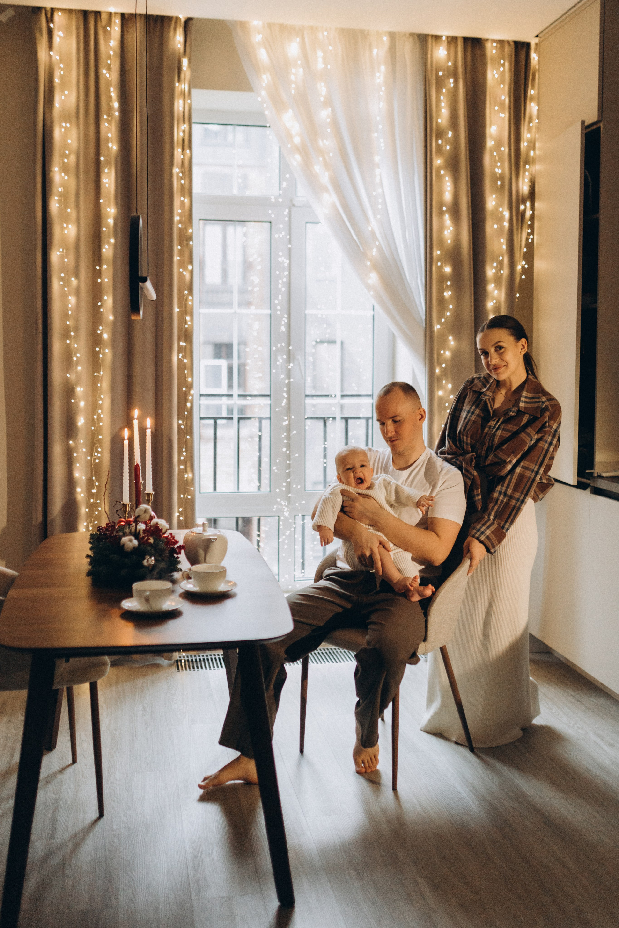 Домашняя новогодняя история про Леона. Семейный фотограф Мария Маркова Москва и Одинцово