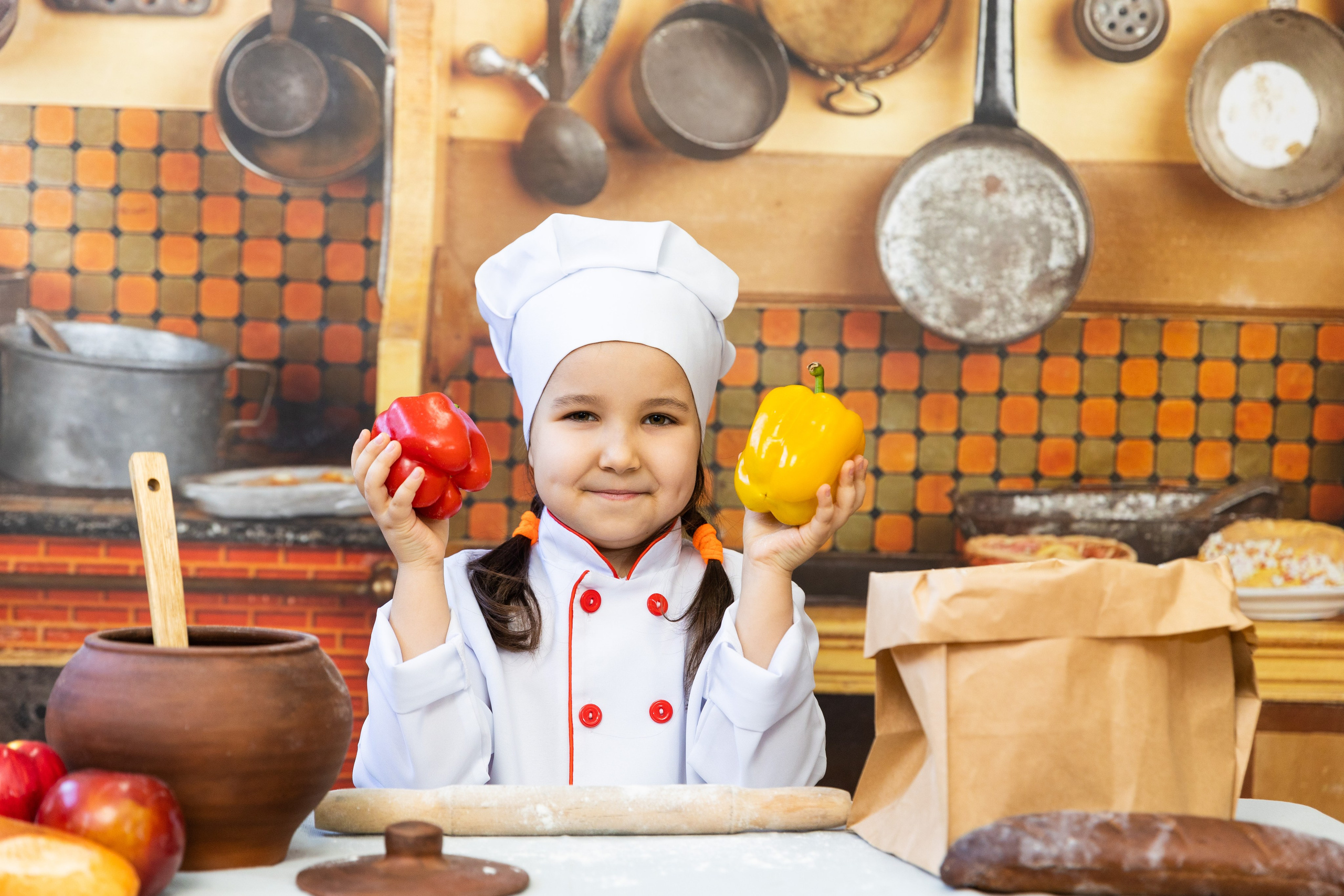 Тематическая «Поварята». Семейный, детский, школьный фотограф в Благовещенске Яна Белоусова