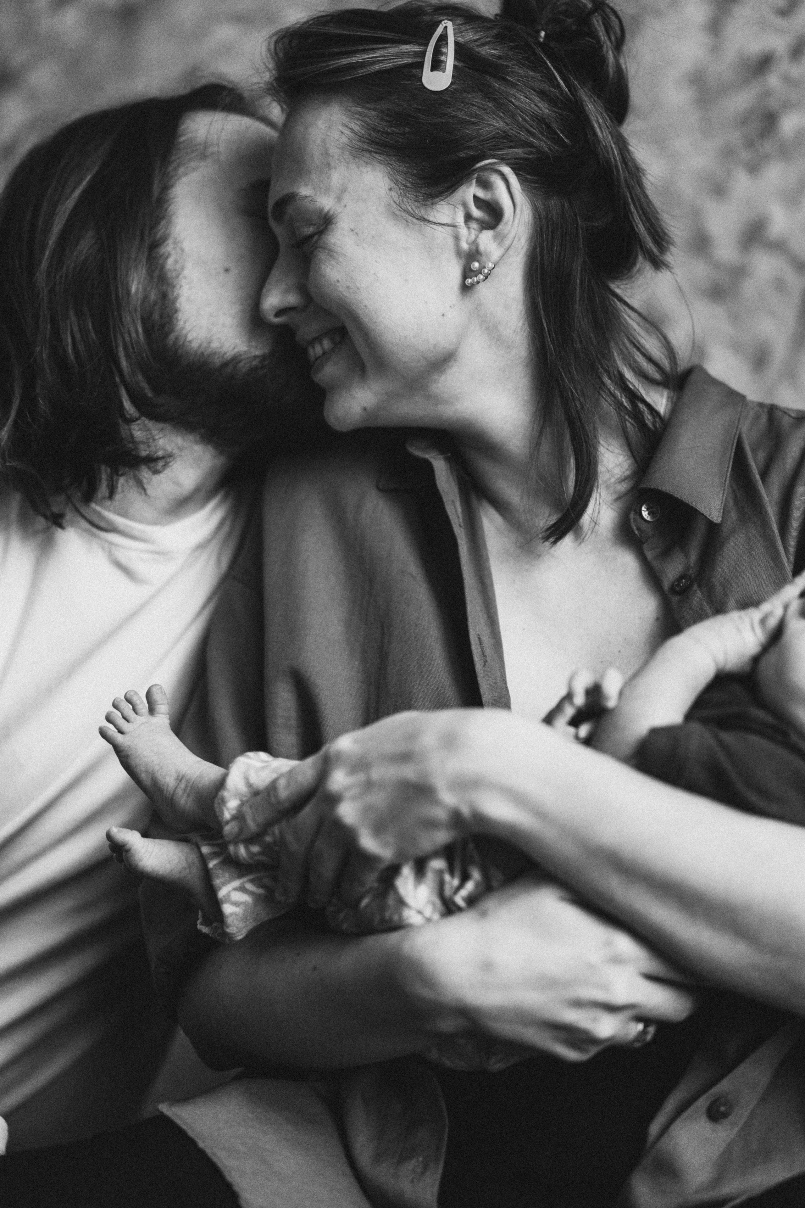 Малютка Аглая с родителями. Семейный и детский фотограф и видеограф в Москве, Серпухове и Тарусе Валерия Сорокина