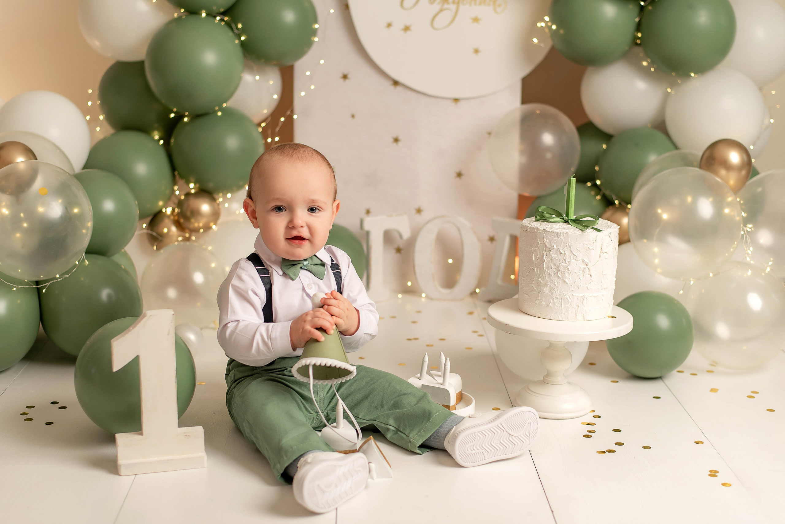 Кирюша 1 год. Семейный и детский фотограф Наталья Горда