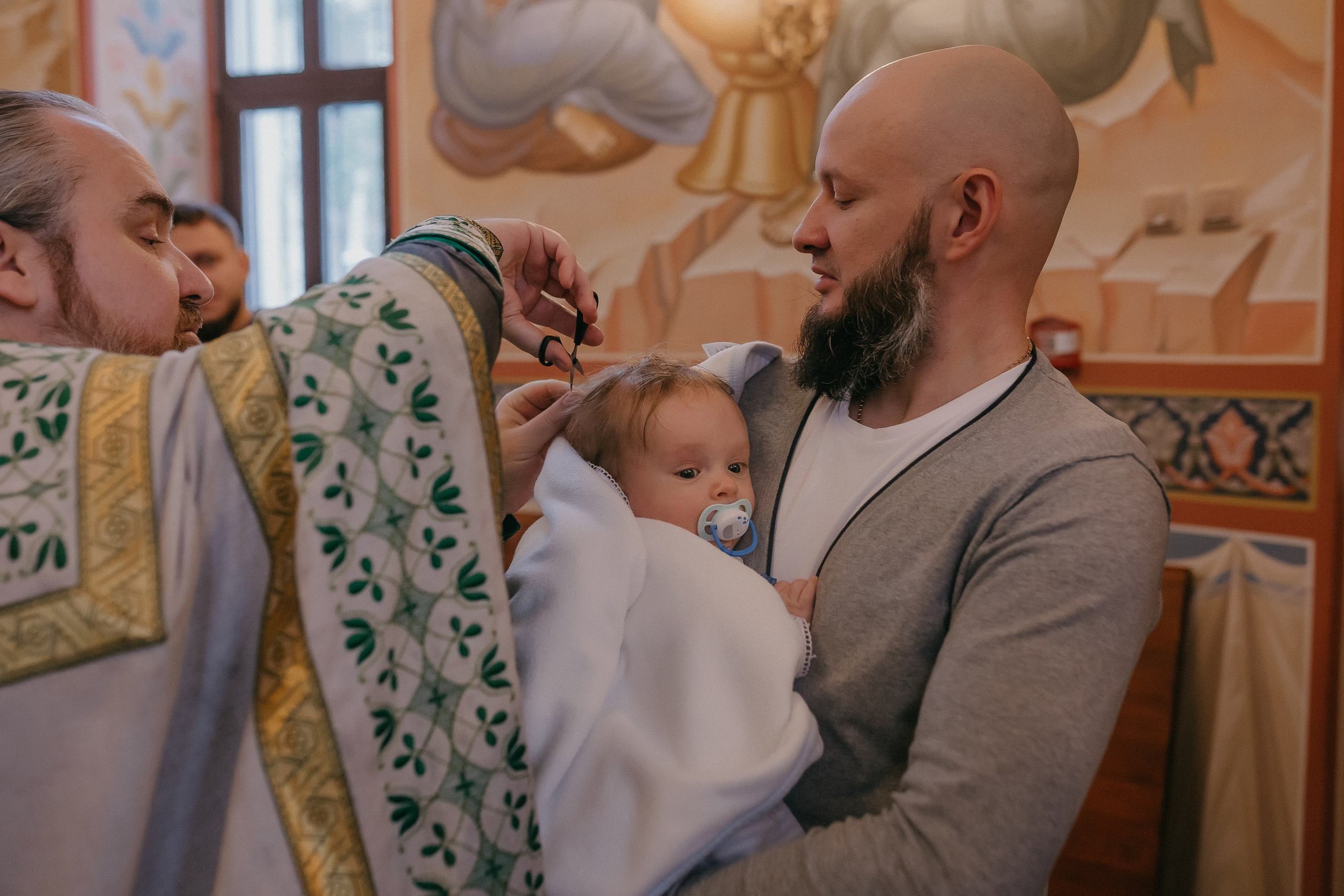 Крещение Владимира. Храм Георгия Победоносца. Семейный фотограф в Сургуте