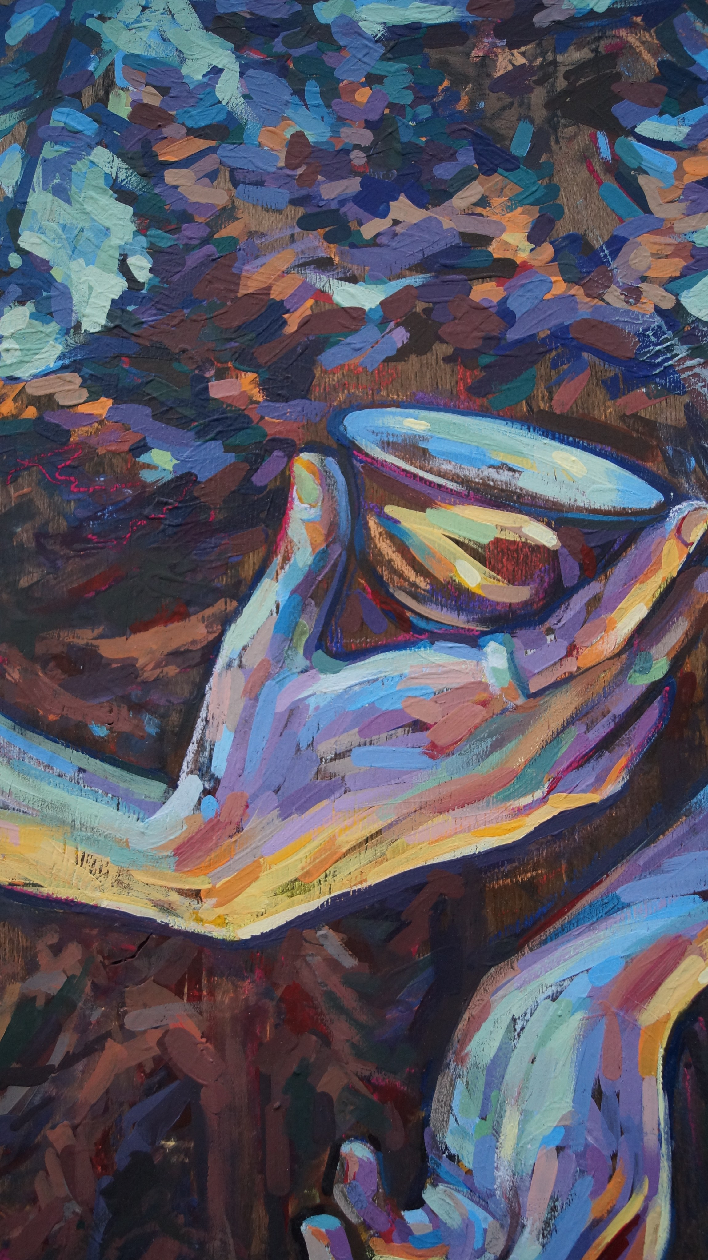 Чайная картина. Саша Гдетотам