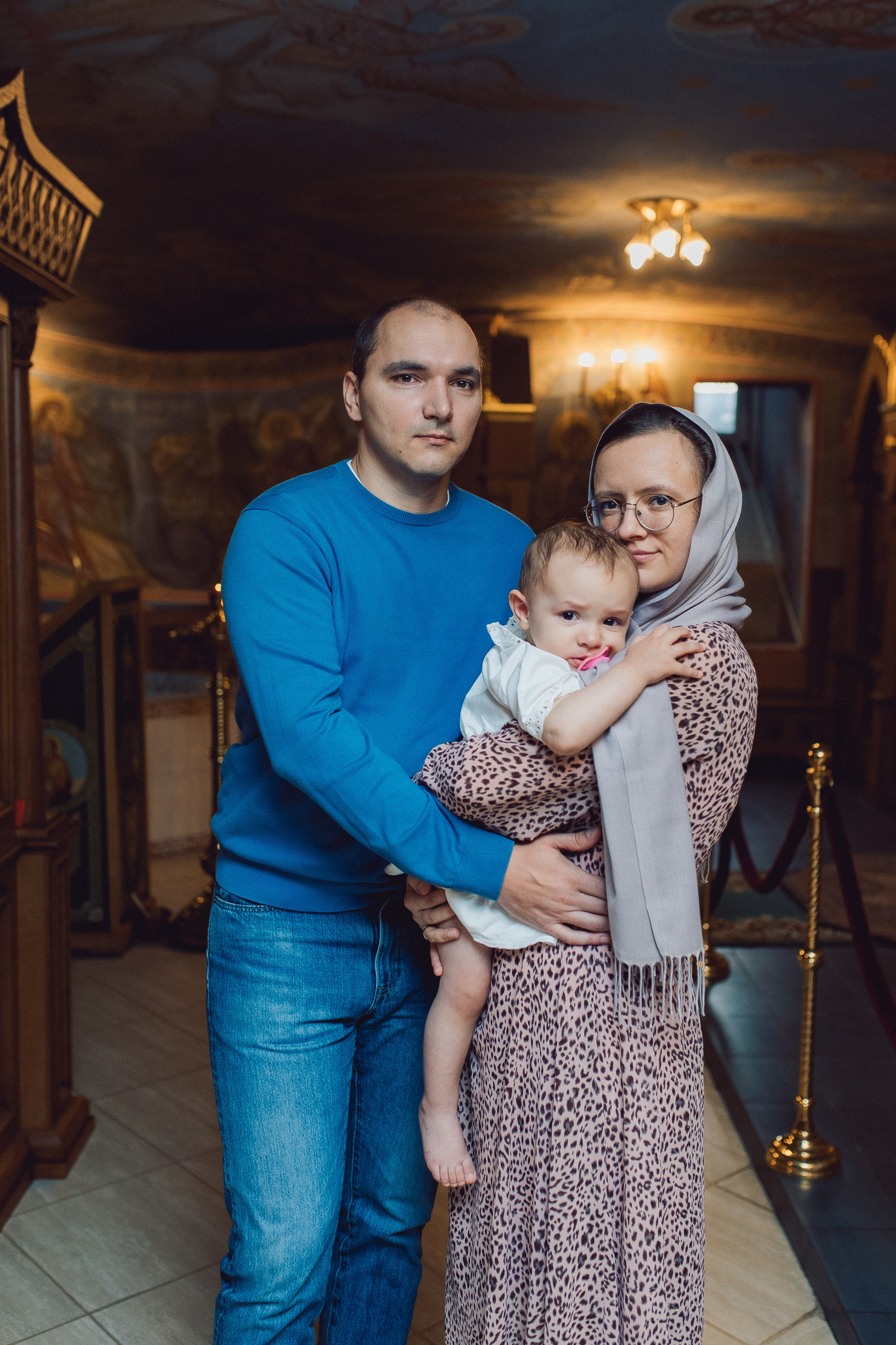 Крещение в Троицком соборе