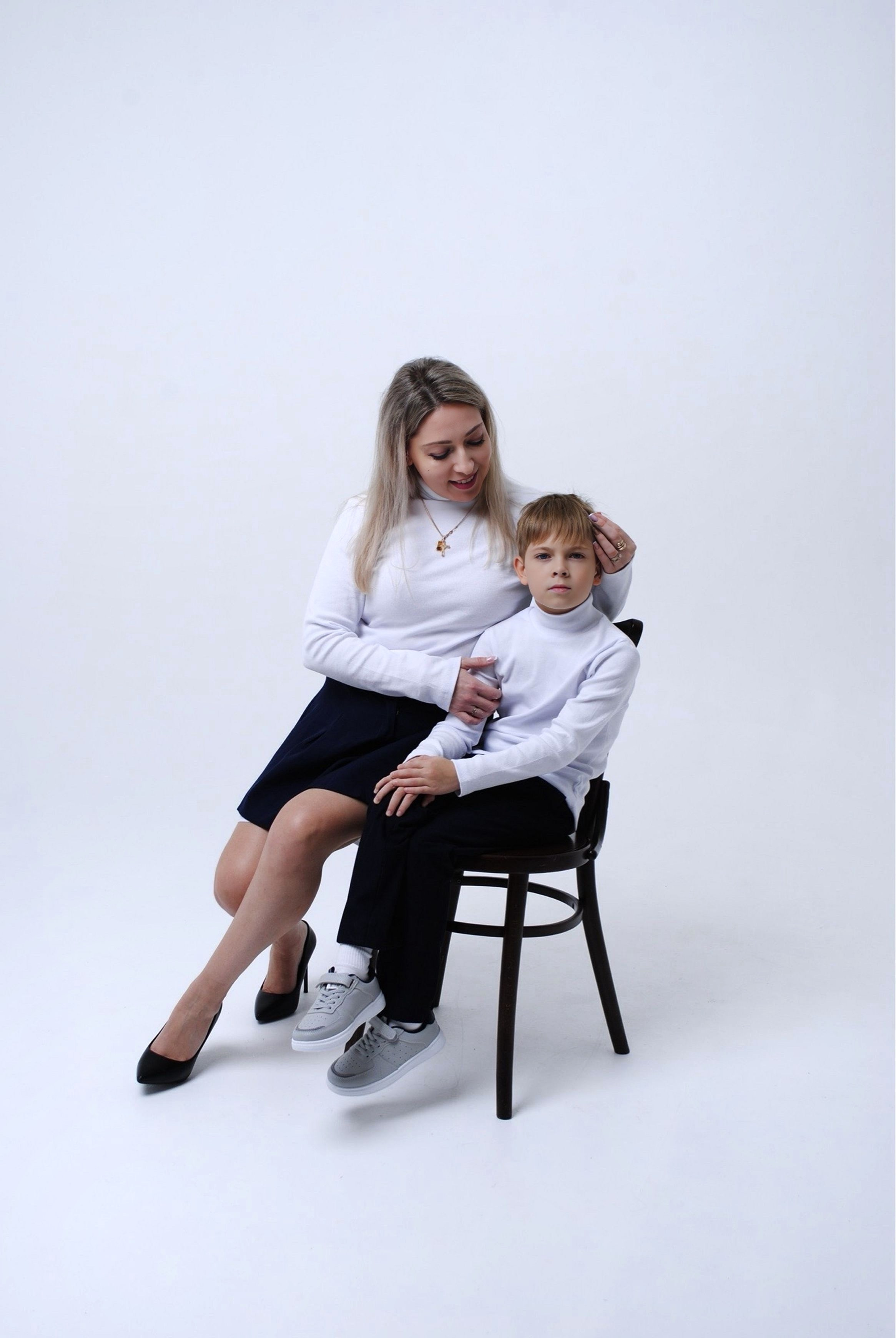 Оксана и сыновья. Фотограф Мария Мусаелян