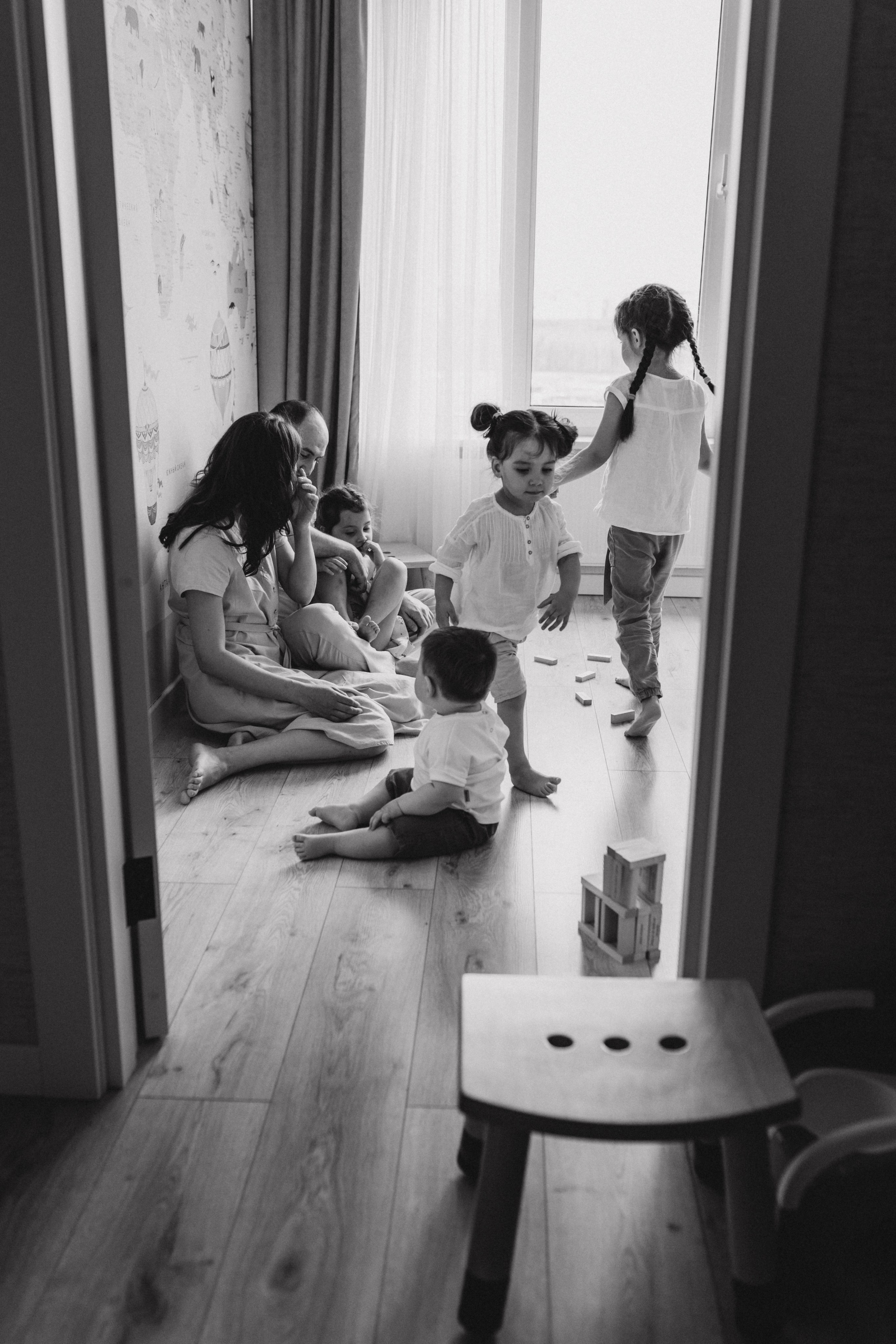 Большая семья. Семейный и женский фотограф в Москве Коновалова Олеся