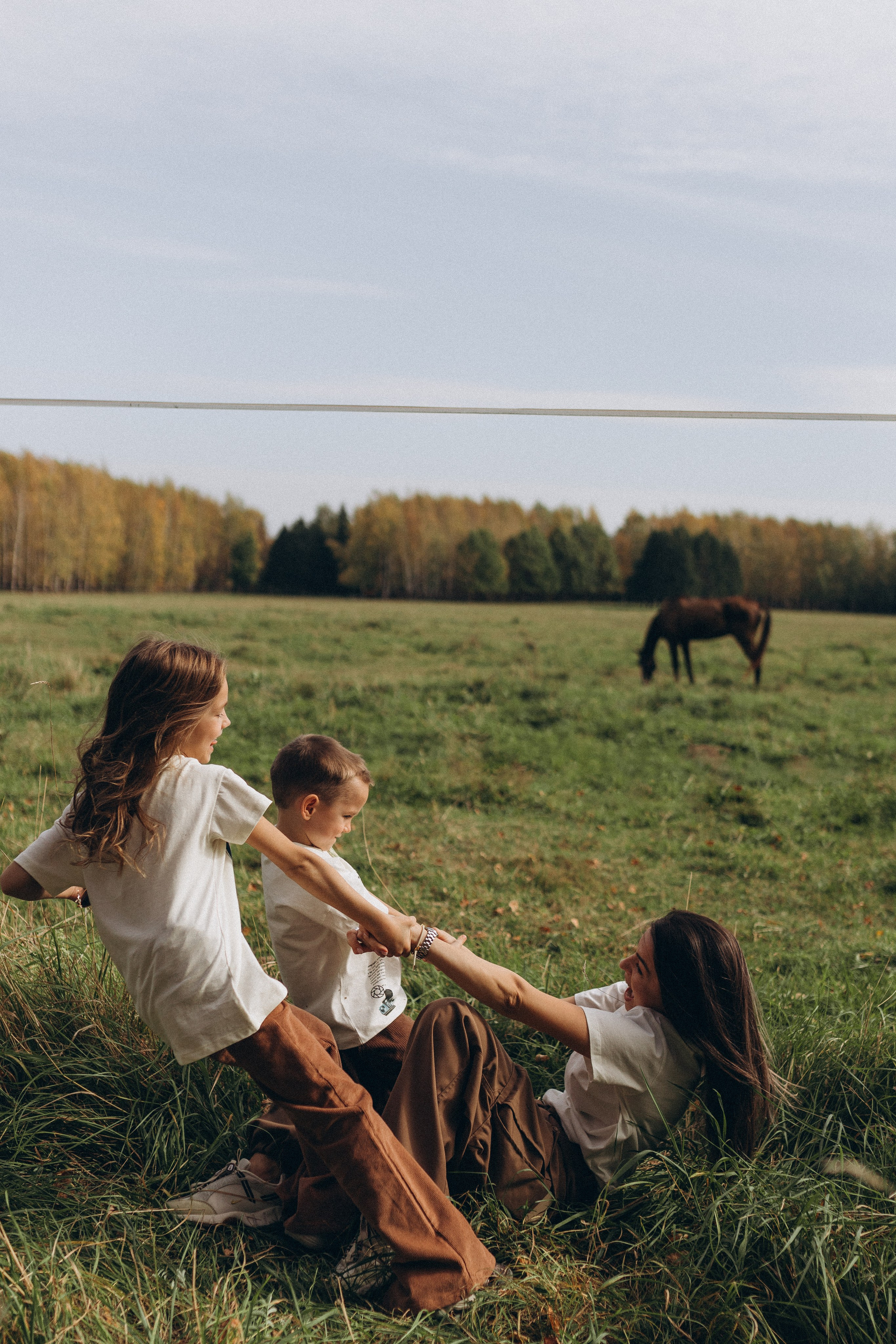 Семья Ежовых. Семейный фотограф в Москве Жукова Анна