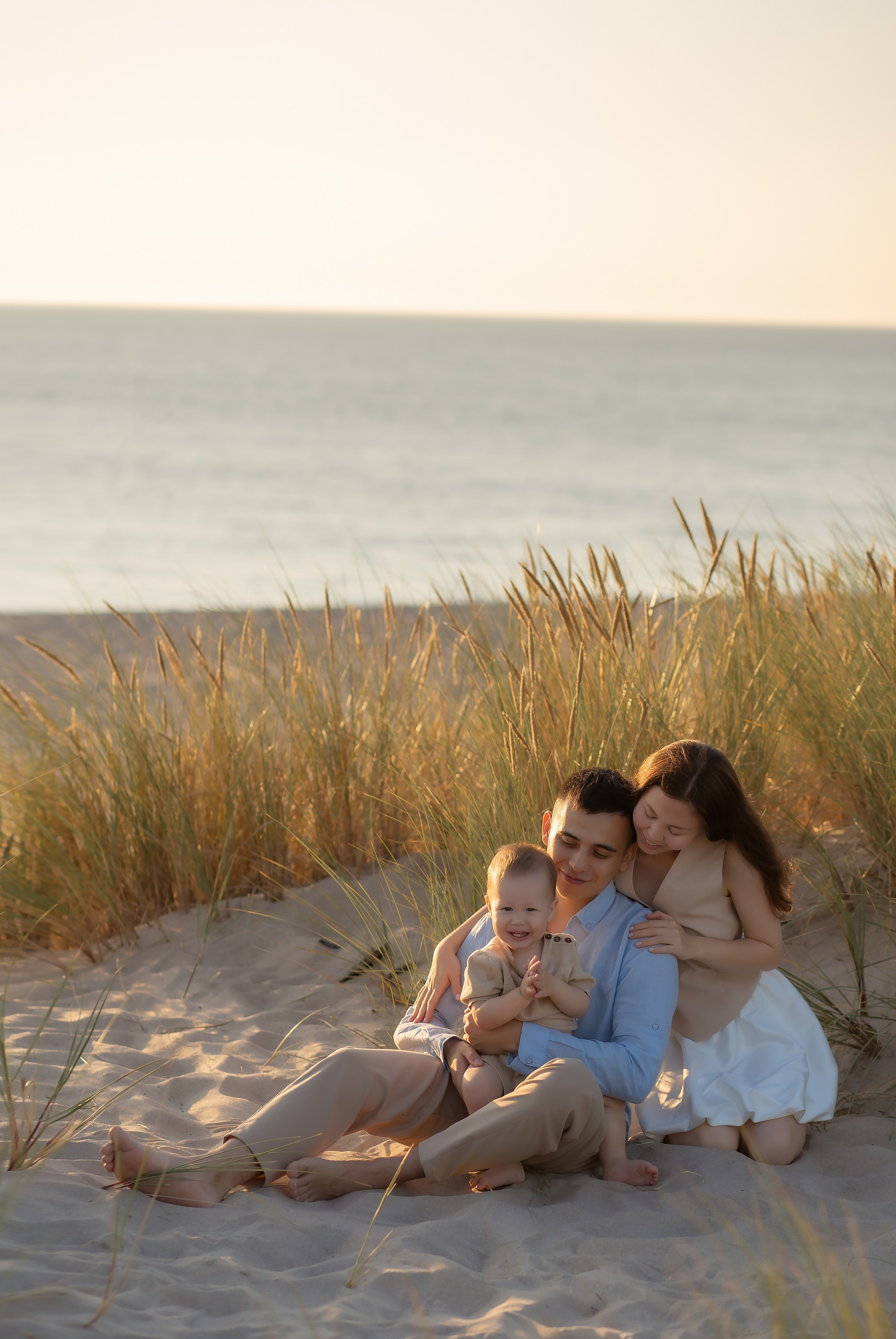 Карина, Эмиль и Марсель. На закате лета. Фотограф в Калининграде Решетникова Алина