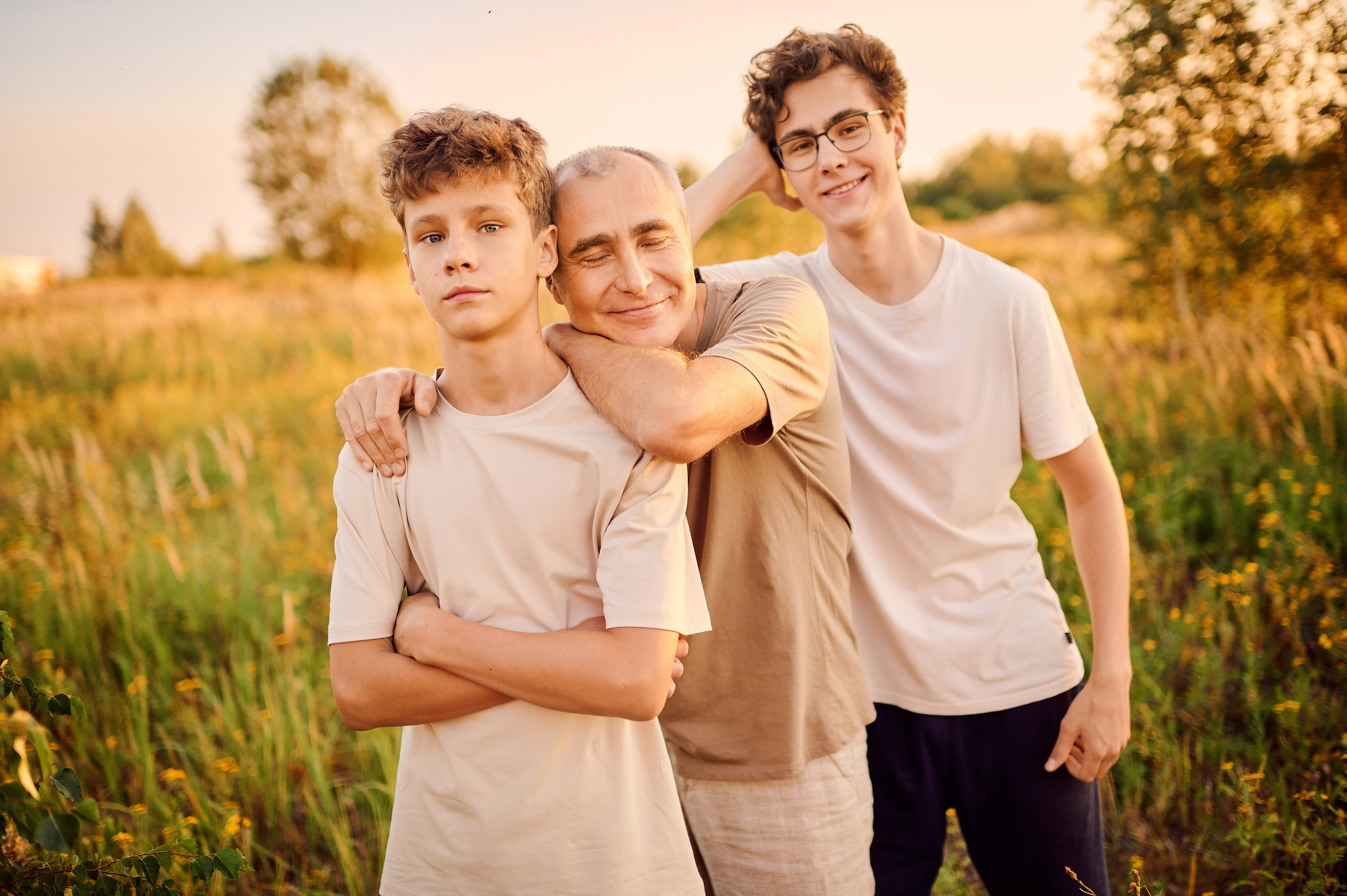 НА ЗАКАТЕ | НАСТЯ, ВИТЯ, МАША, ЛЕША и ЖЕНЯ. Свадебный и семейный фотограф РИТА БОЧКАРЁВА