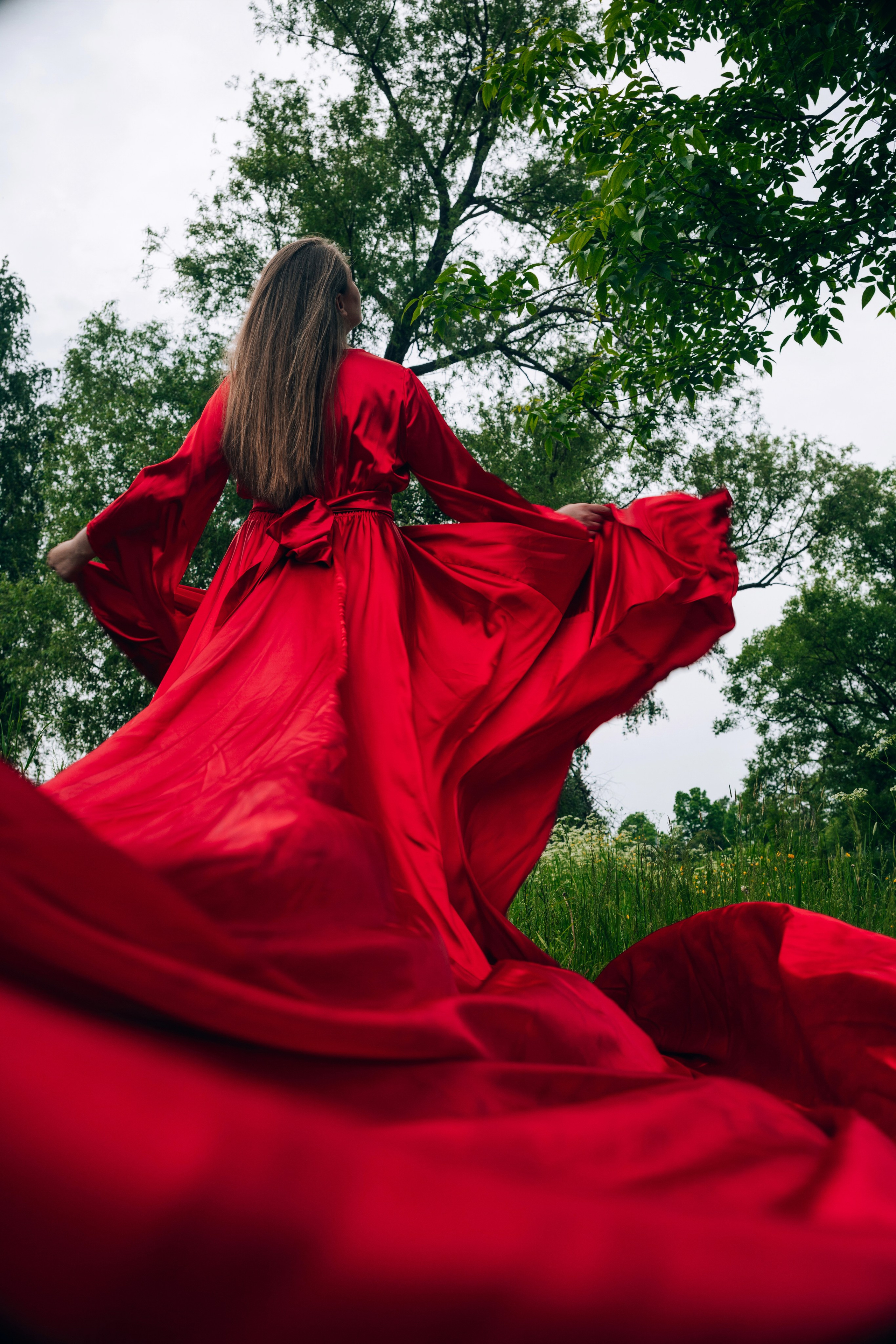 Красное платье. Фотограф Александра Кузуб Санкт-Петербург
