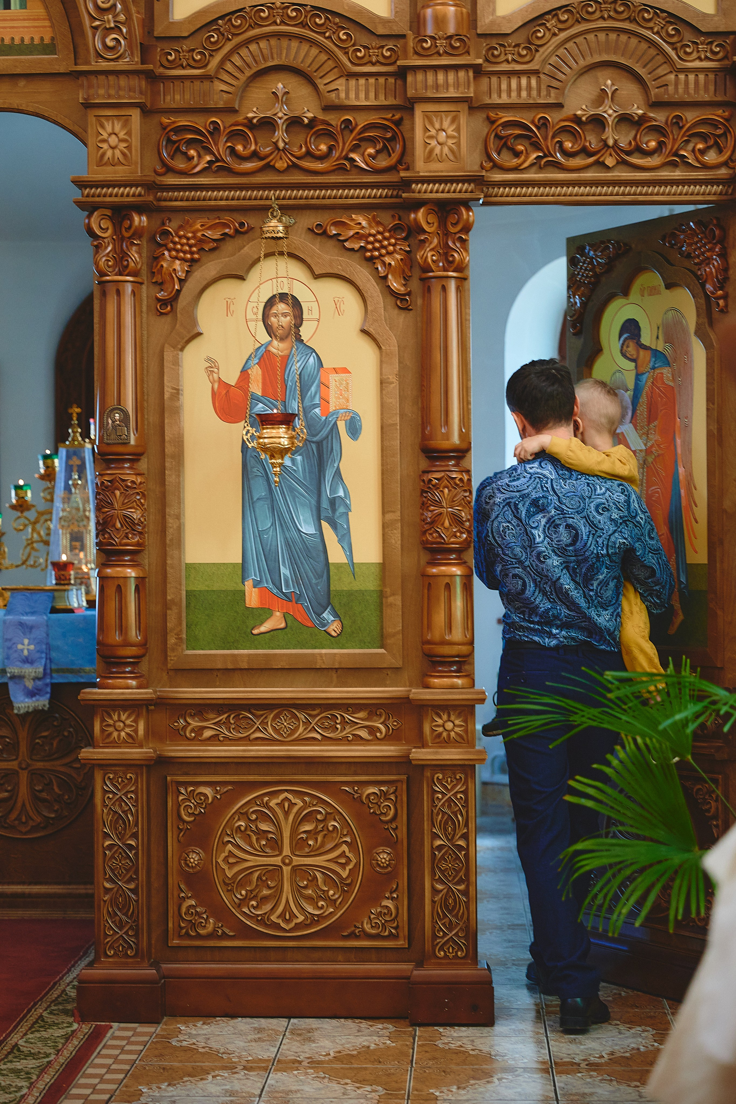 Крещение. Любовь Гальцова — свадебный, семейный, детский фотограф в городе Кемерово и Кемеровской области