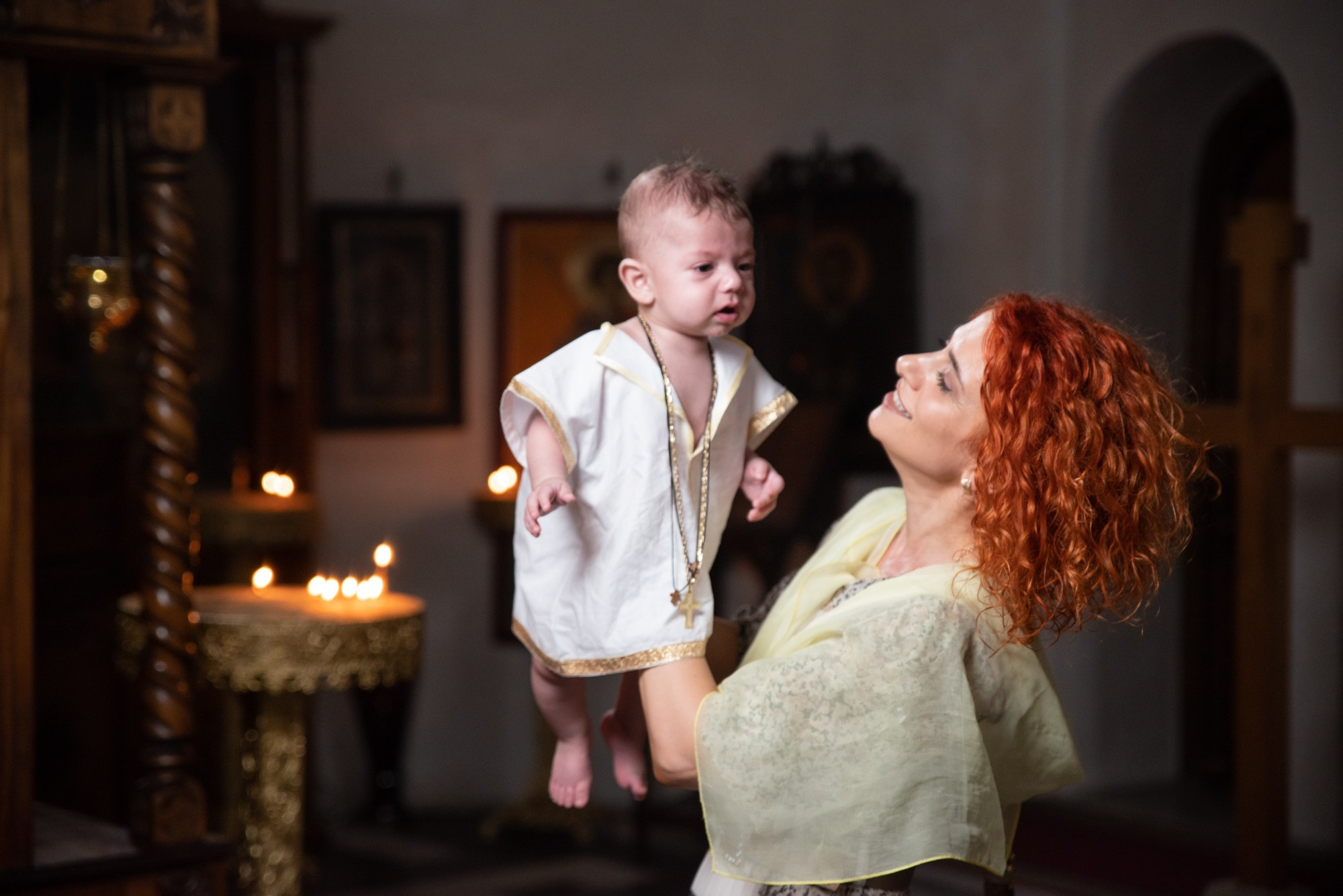 Крещение. Портретный фотограф Денис Милютин