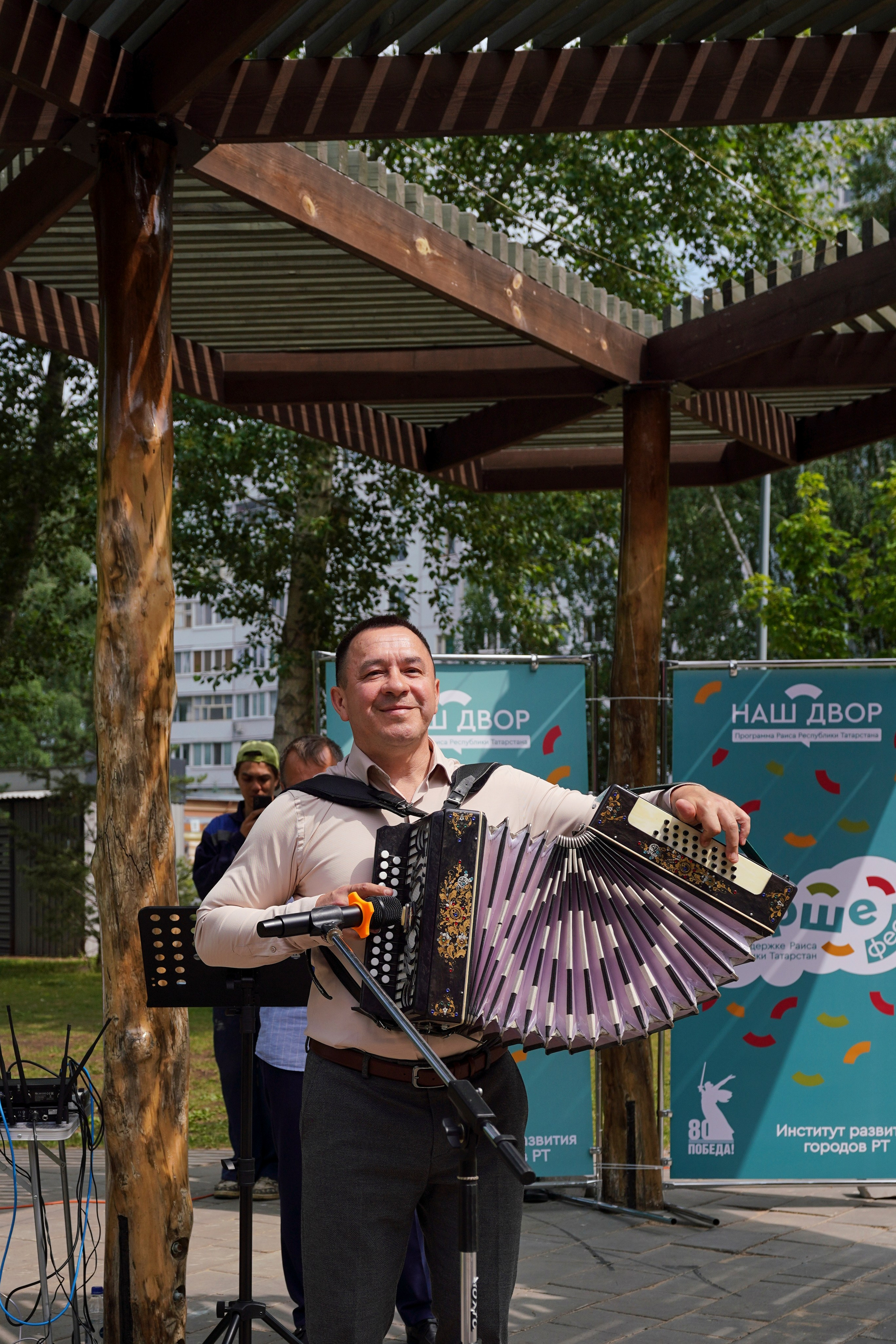 «Наш двор» ул. М.Чуйкова 25 Казань, 2025. Фотограф Казань