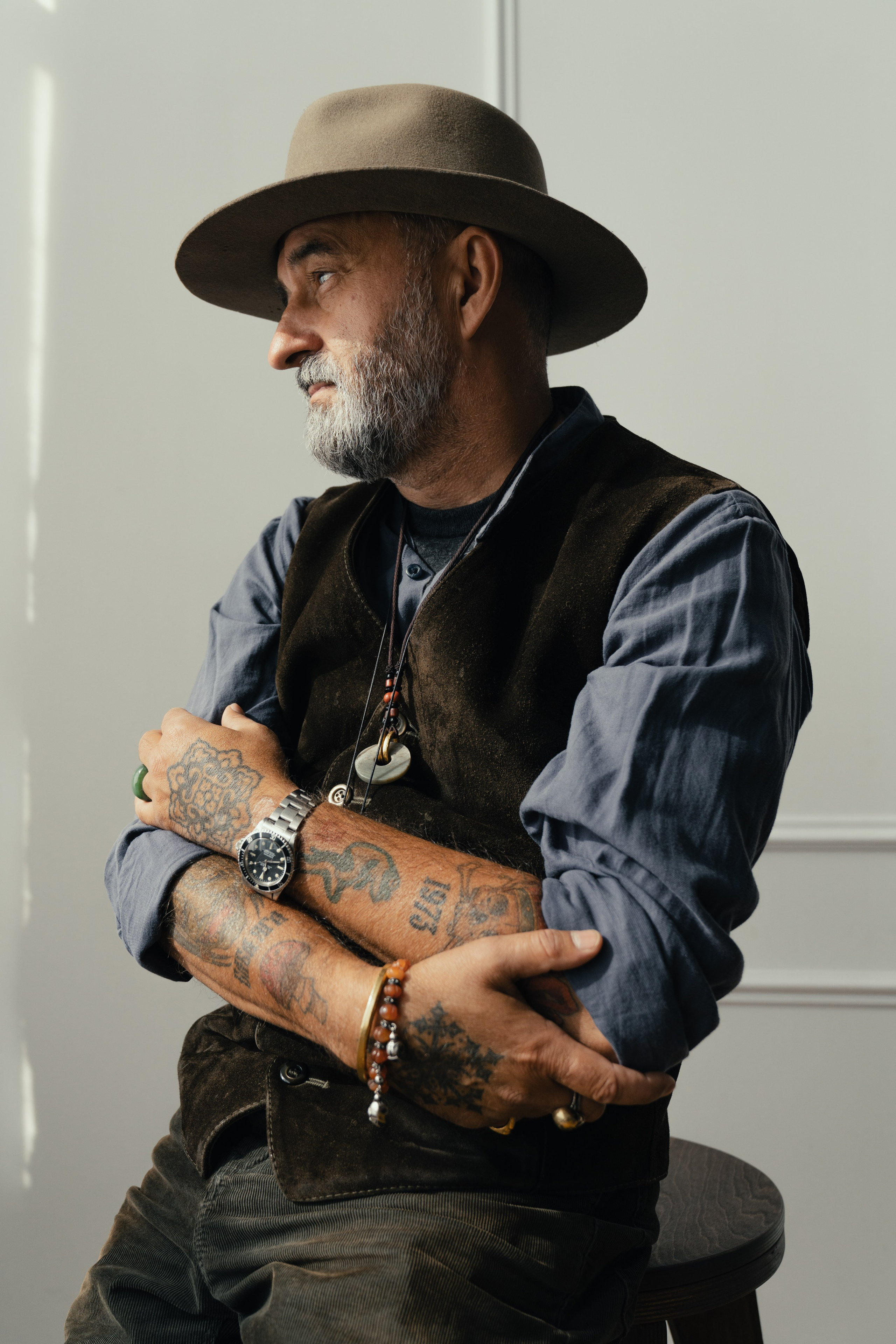 Студийная портретная съёмка Олега