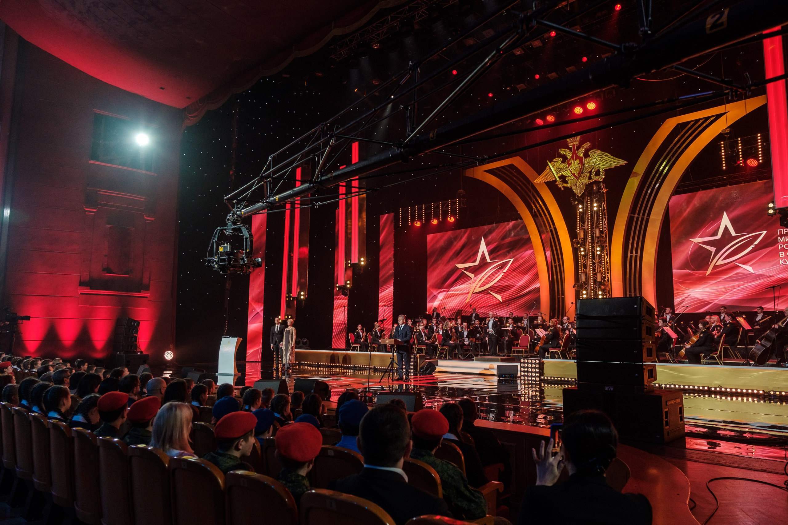 Фото репортаж с церемонии награждения в Театре Красной Армии. Любовь Потапова