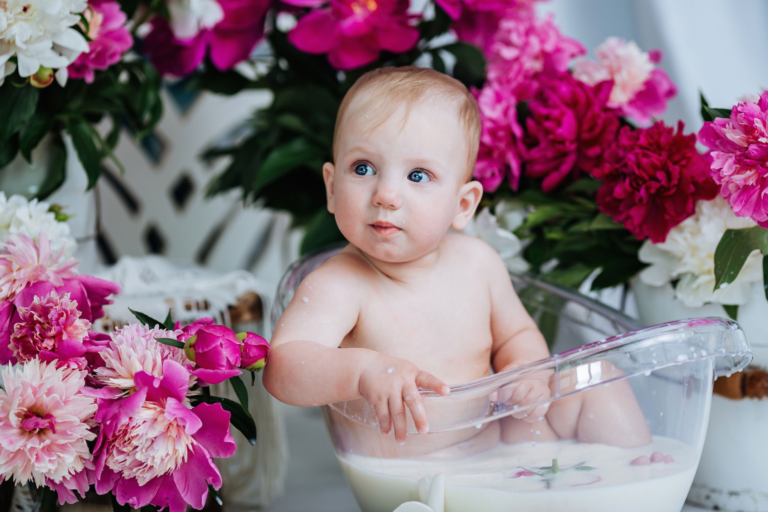 Фотосессия в пионах