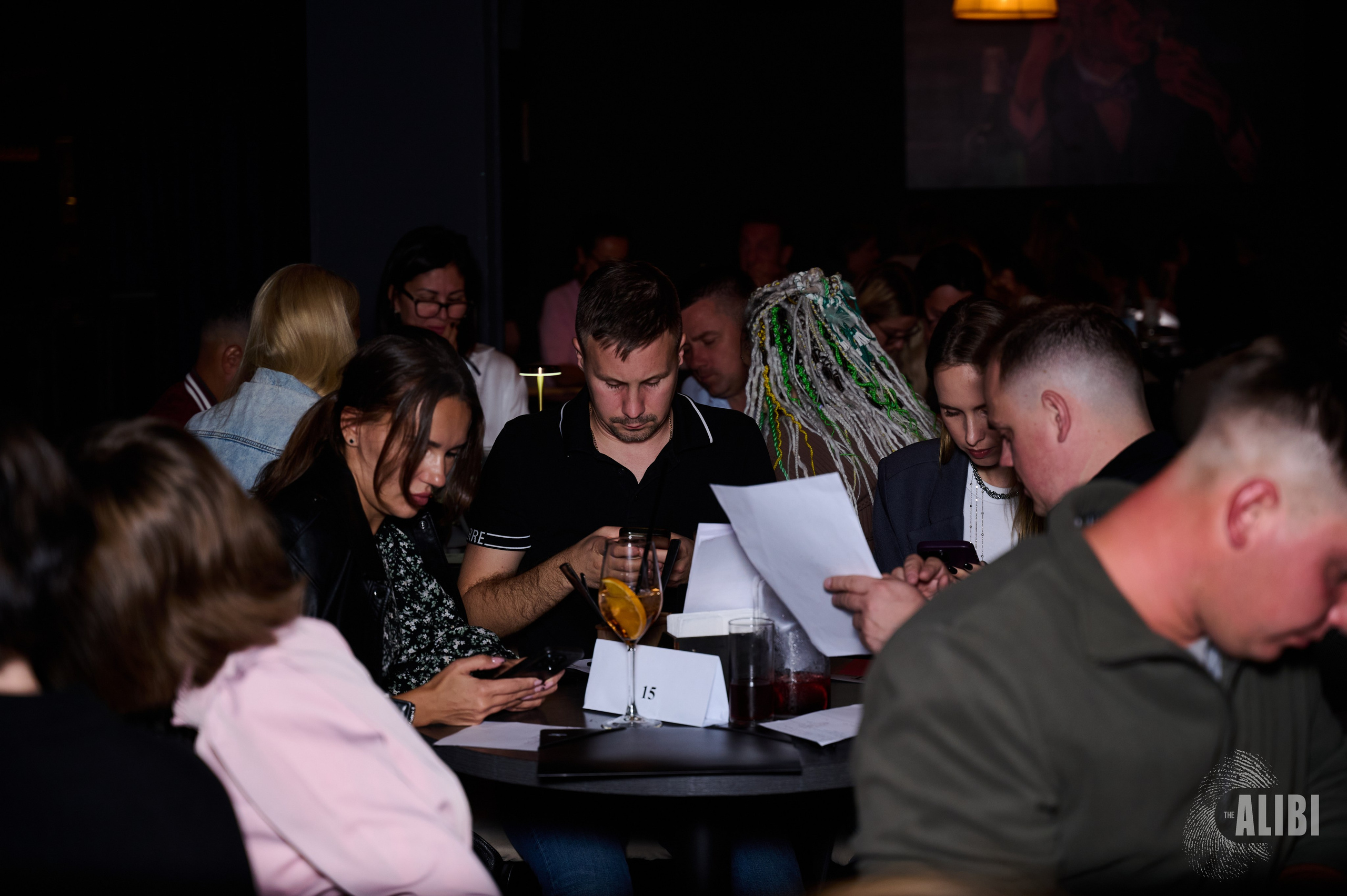 Квиз ALIBI. Фотограф Универсал в Новосибирске