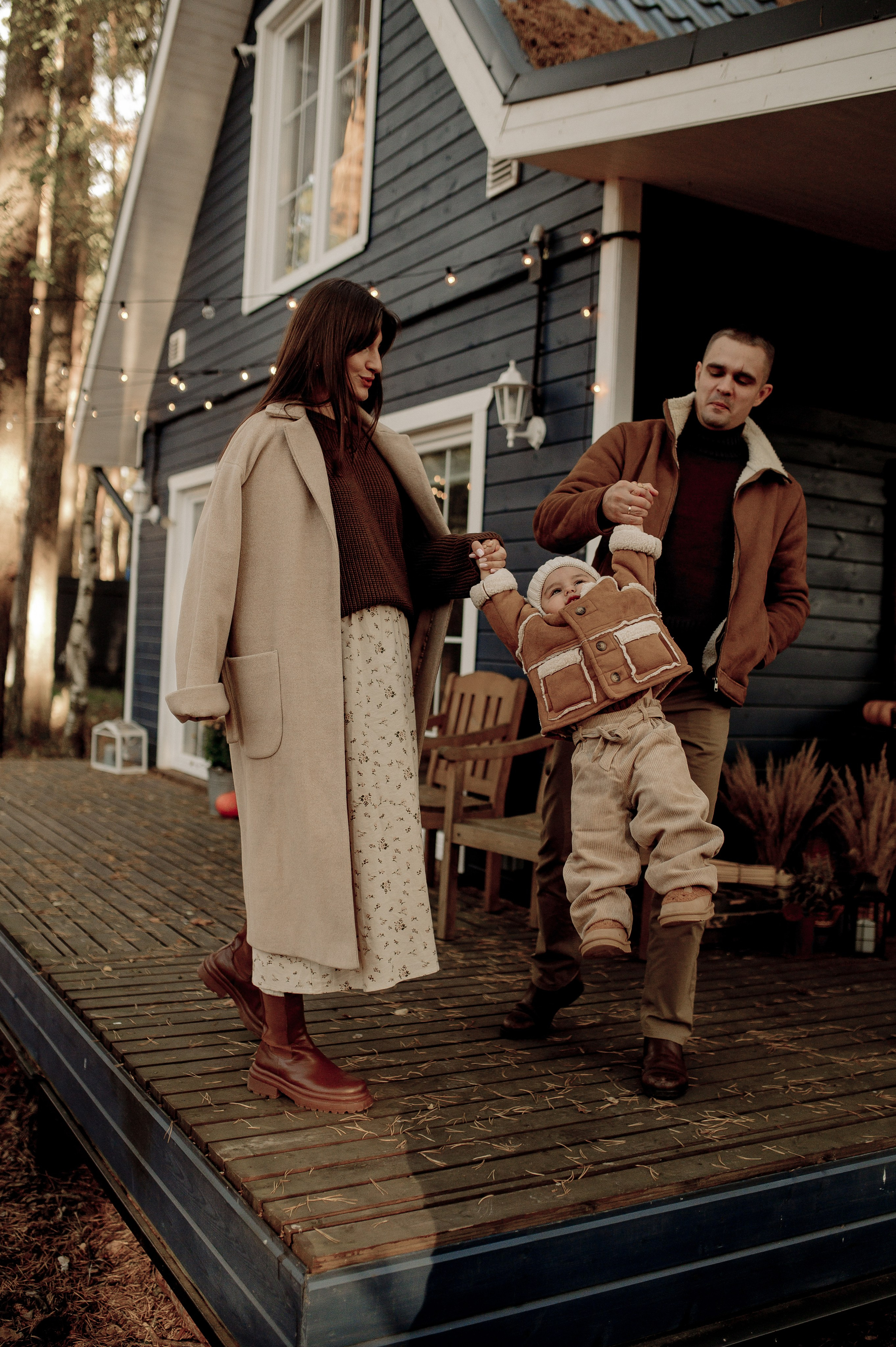 Осенним днем в теплых объятиях. Фотограф Мария Стрелкова