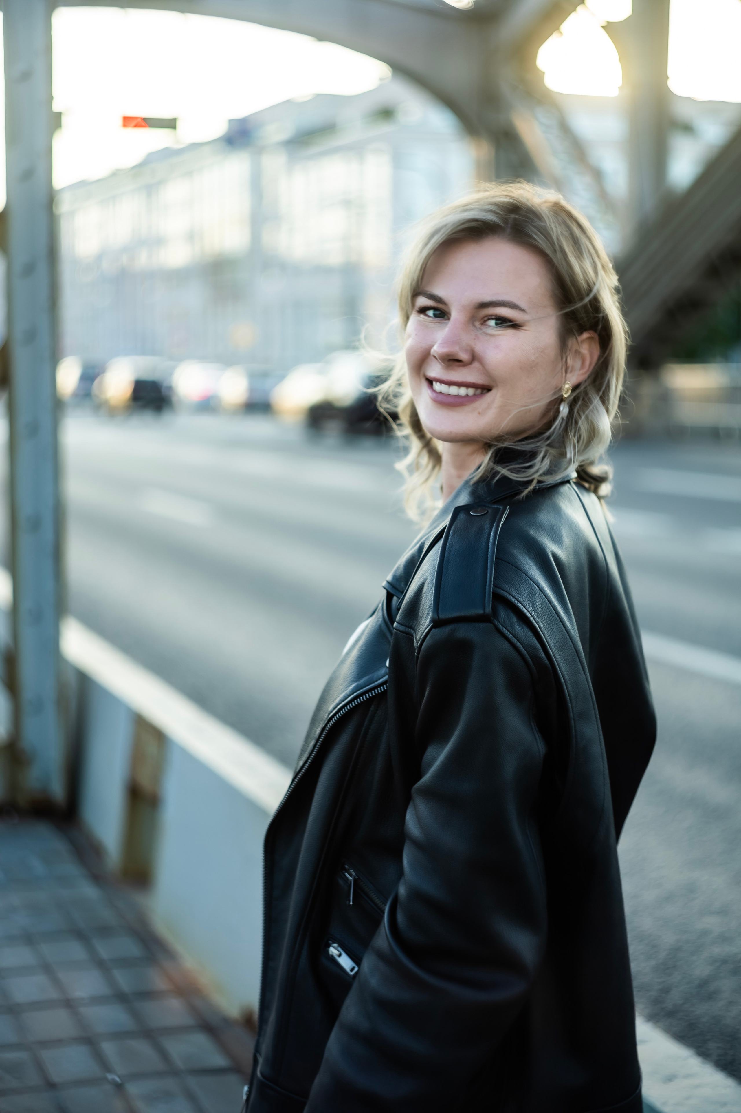 Невская ратуша и Большеохтинский мост (2025). Драчёва Елена портретный фотограф Санкт-Петербург