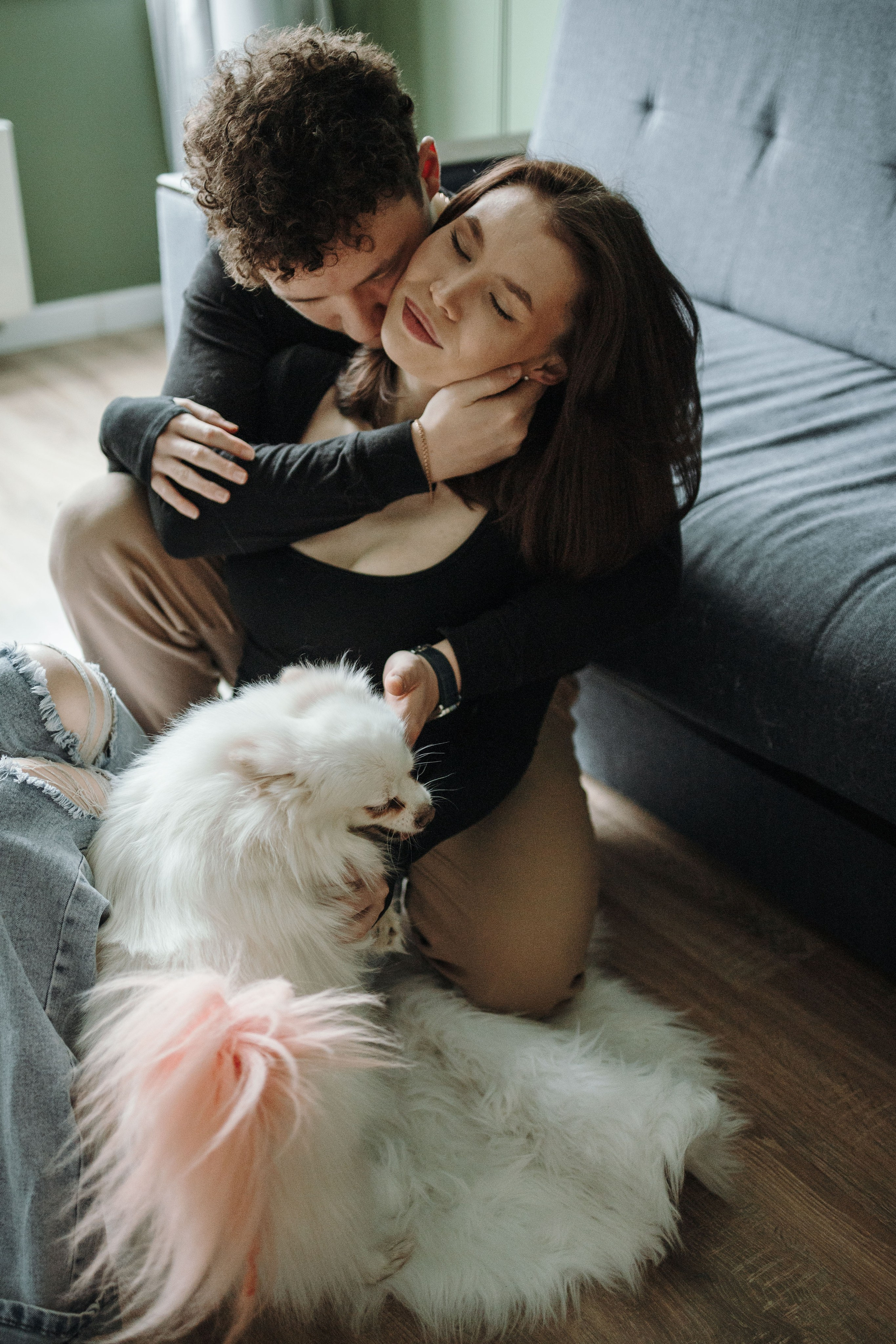 Шпиц Мася и ее семья