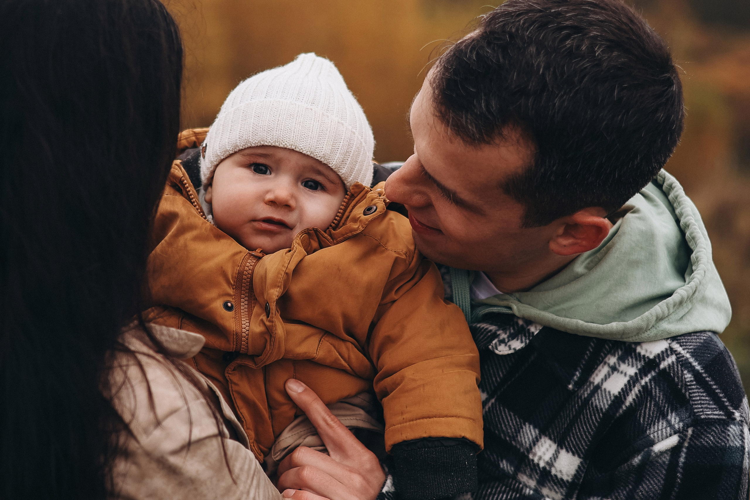 Осенняя фотосессия на Ореховых холмах. Семейный фотограф в Москве Марина Петра