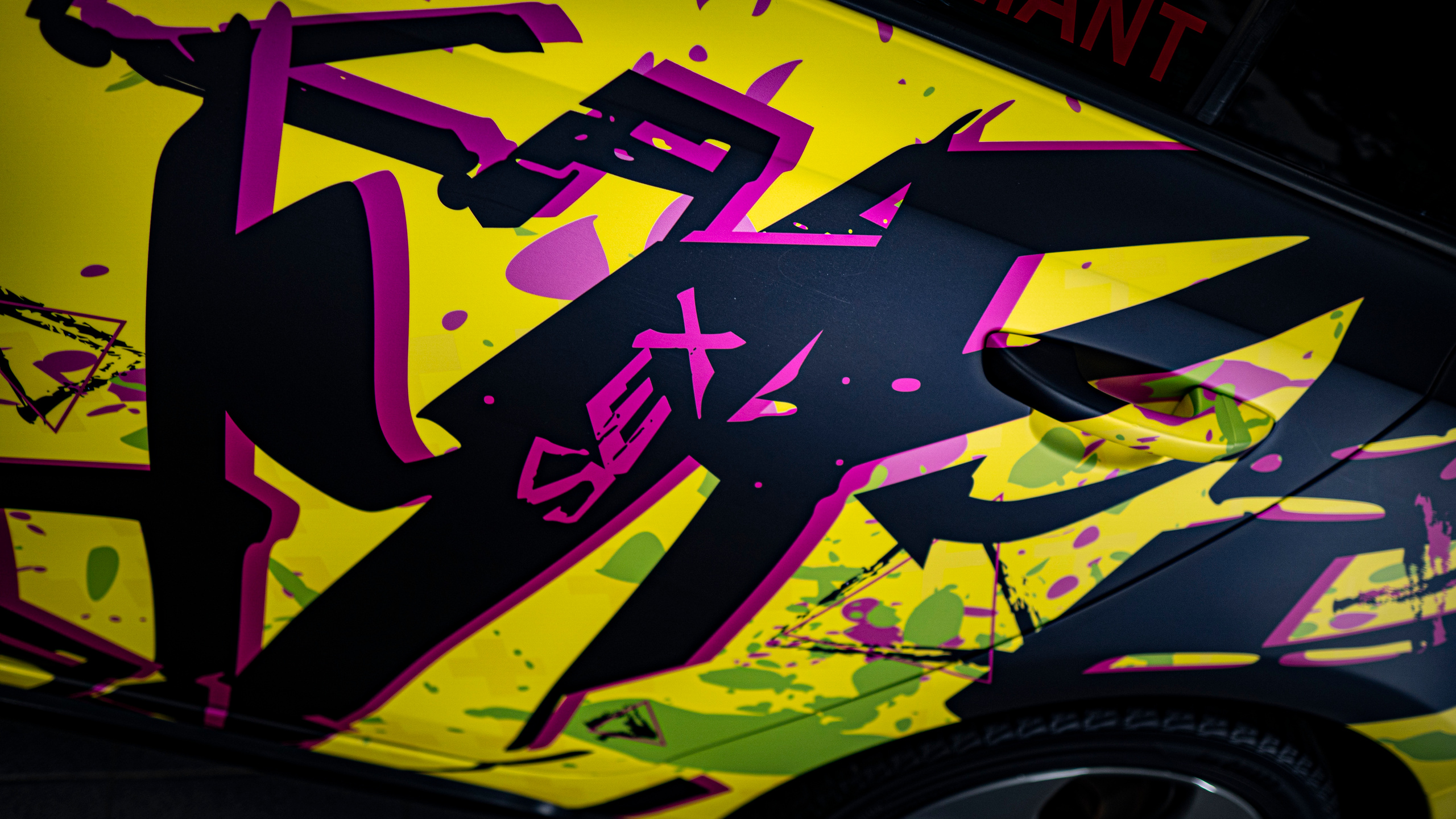 Винилография на VolksWagen Golf. Студия дизайна и оклейки авто Barmaley Design