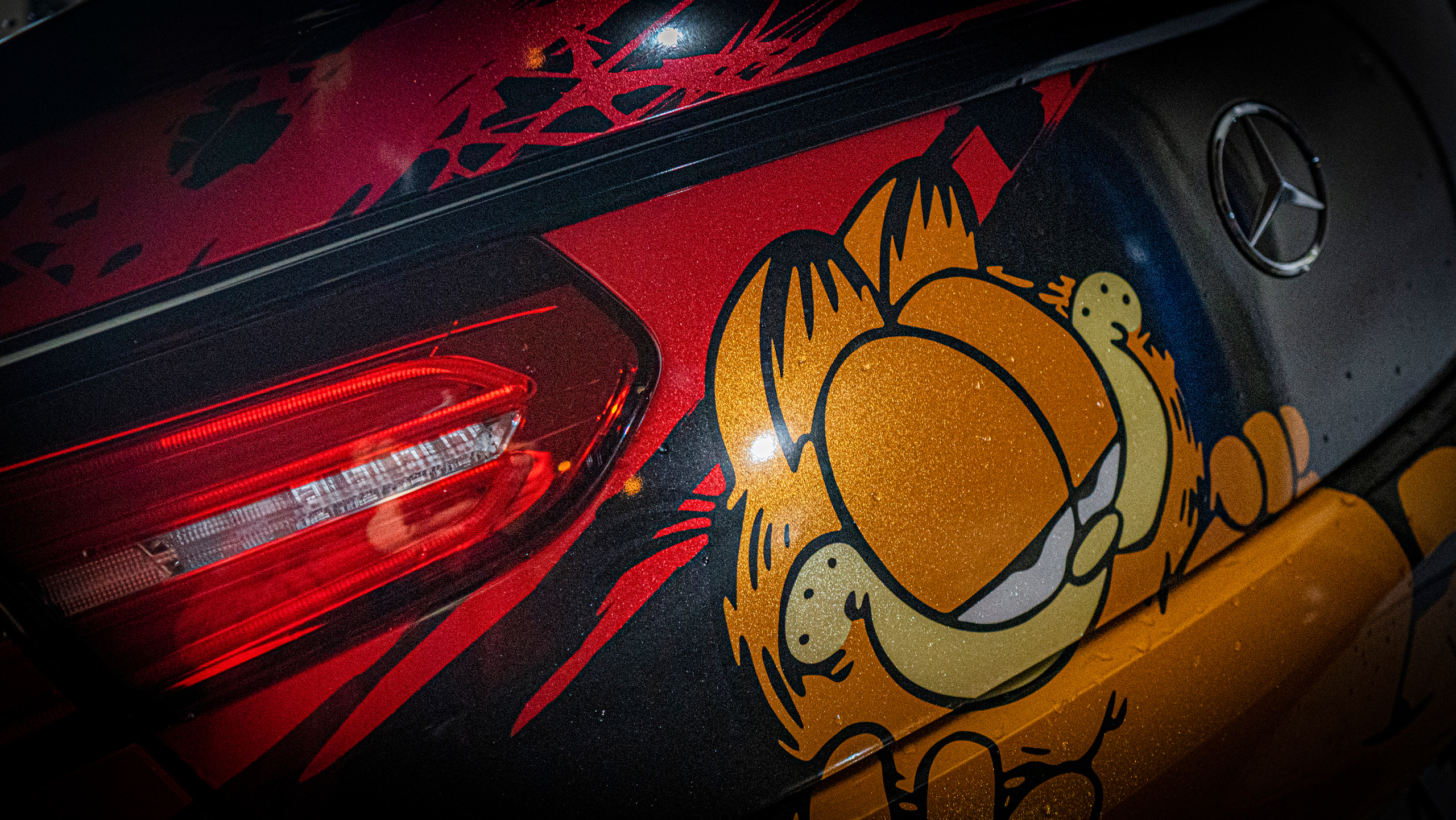 Винилография на Mercedes Benz GLE Coupe. Студия дизайна и оклейки авто Barmaley Design