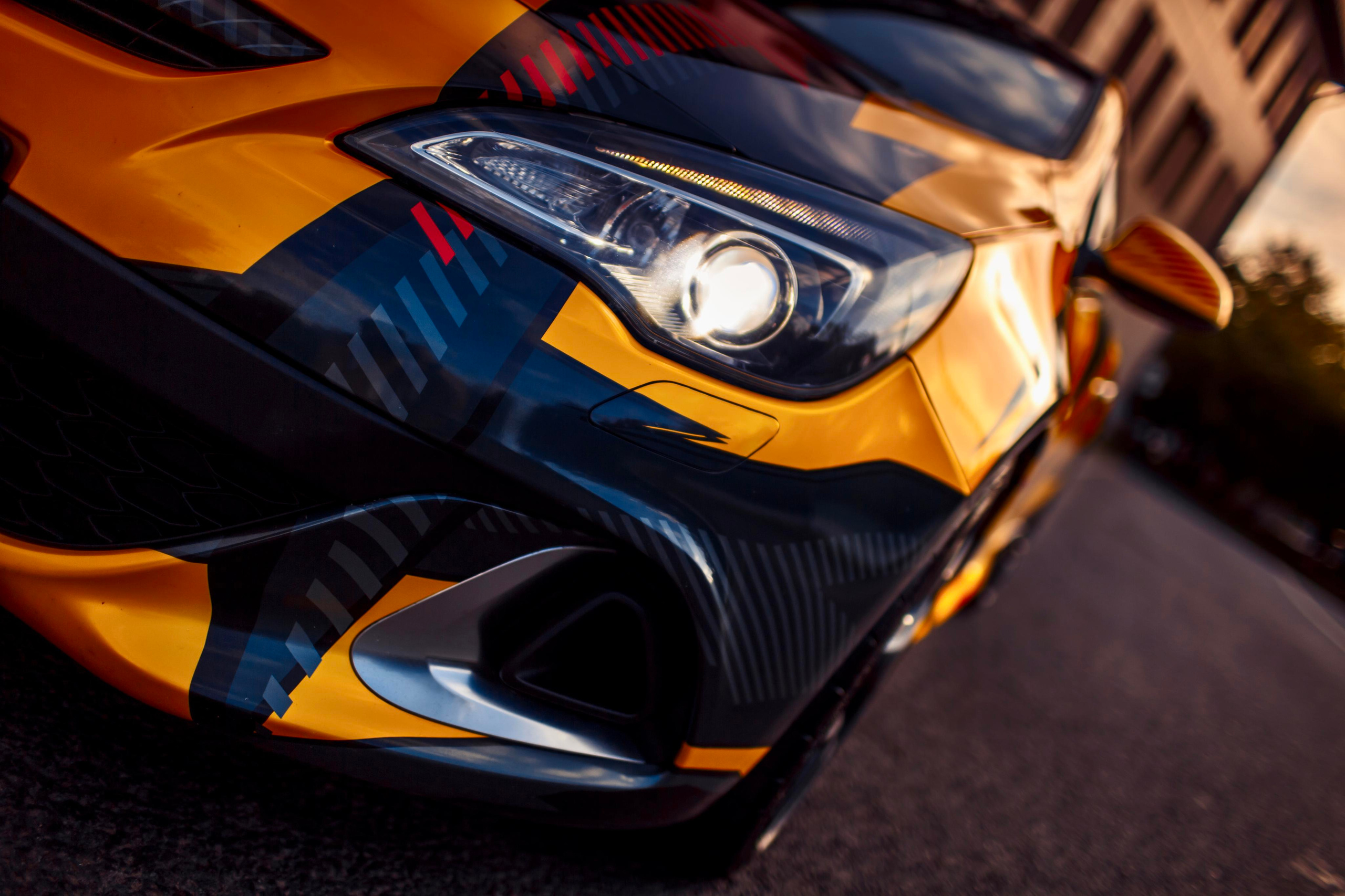 Винилография на Opel Astra OPC. Студия дизайна и оклейки авто Barmaley Design